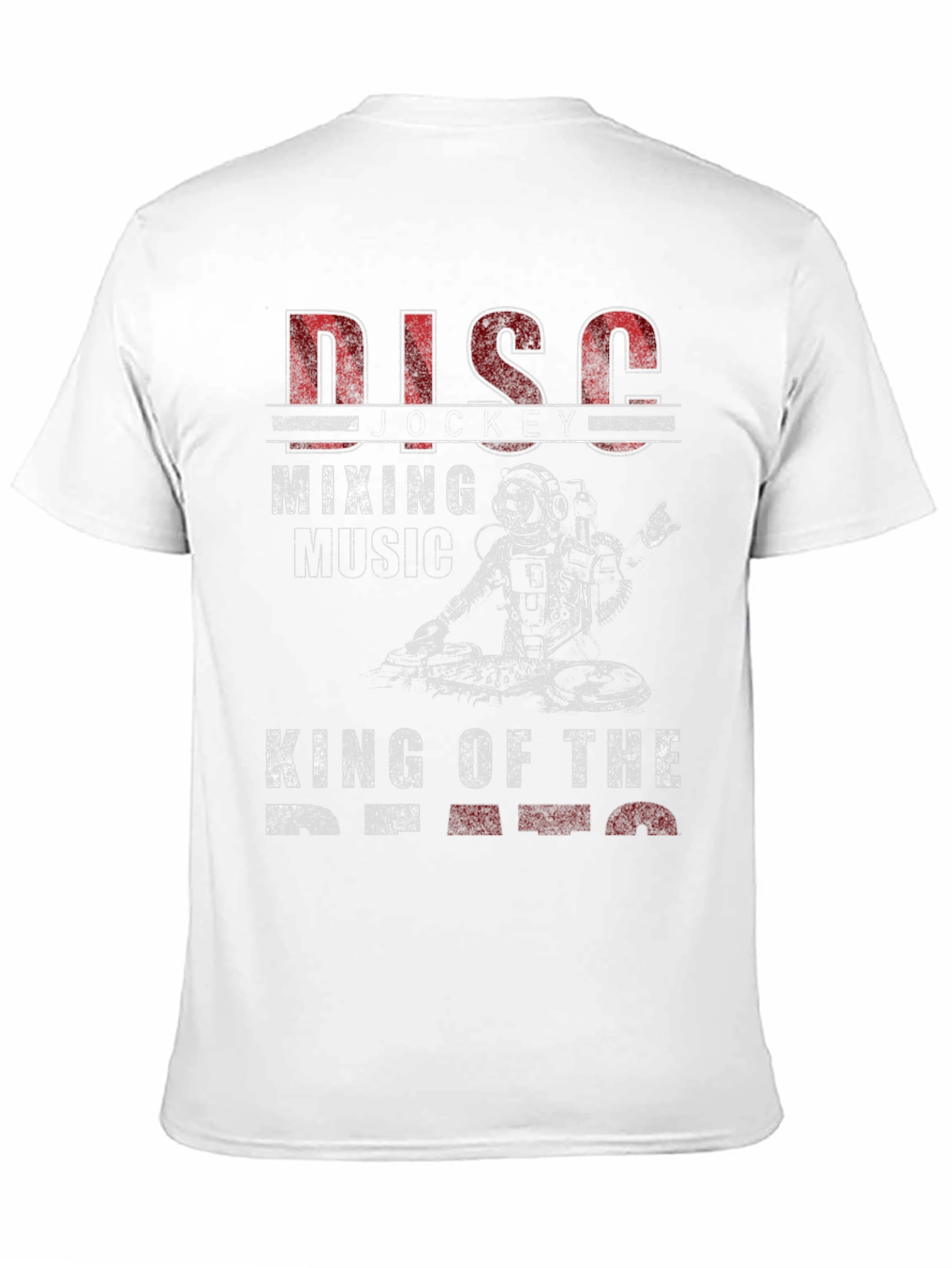 Disco Mixing Astronaut T-Shirt