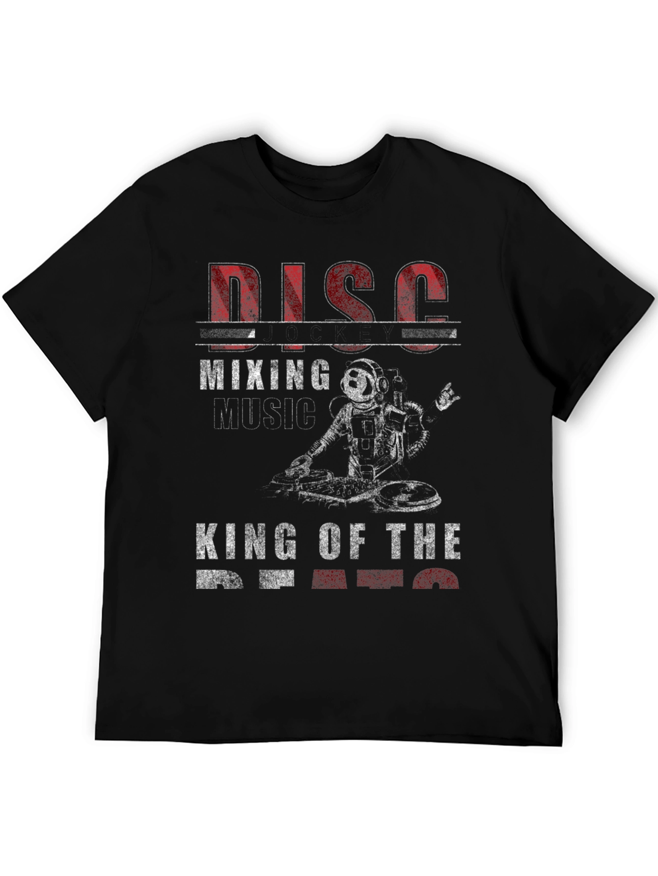 Disco Mixing Astronaut T-Shirt