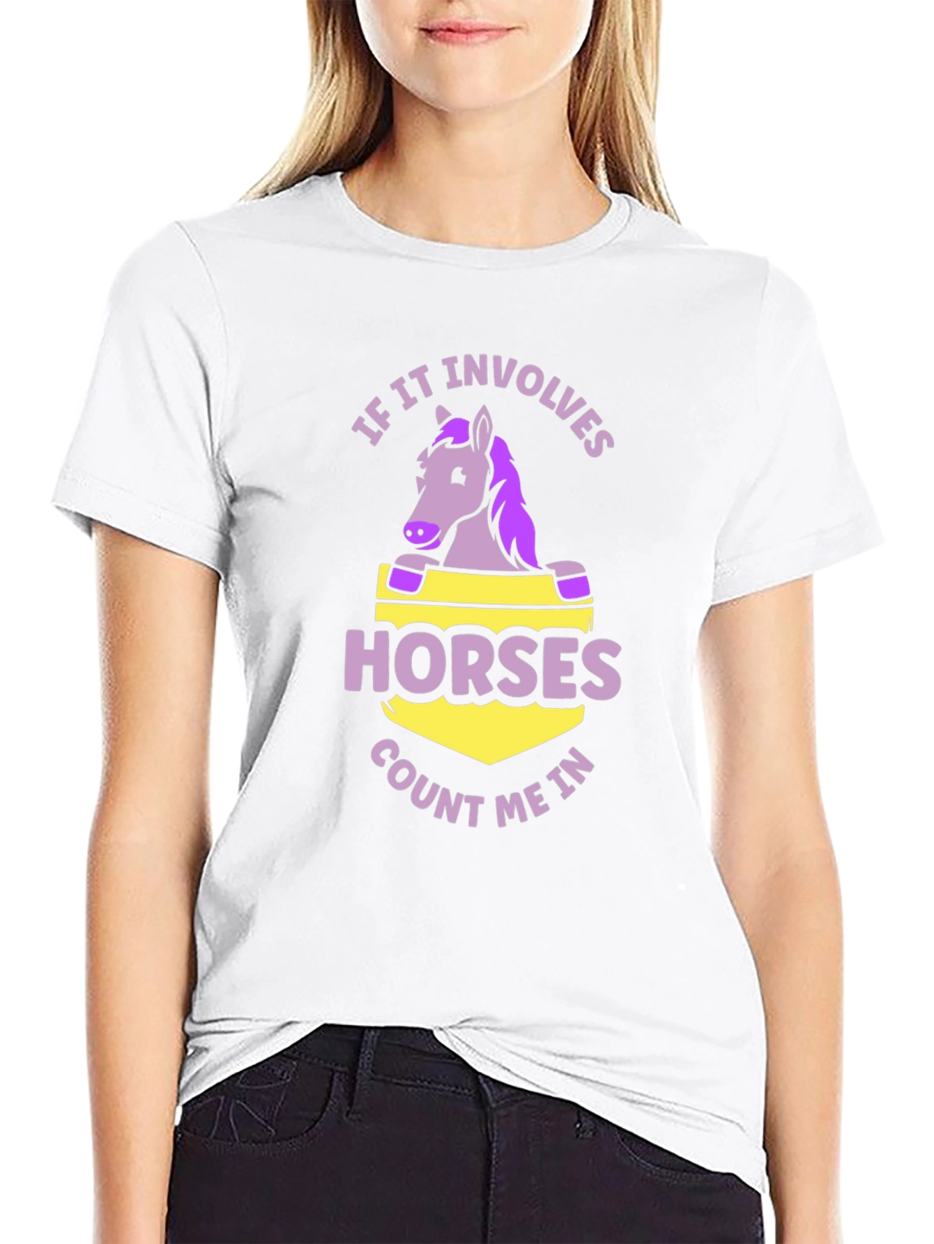 Horse Lover T-Shirt - Count Me In!