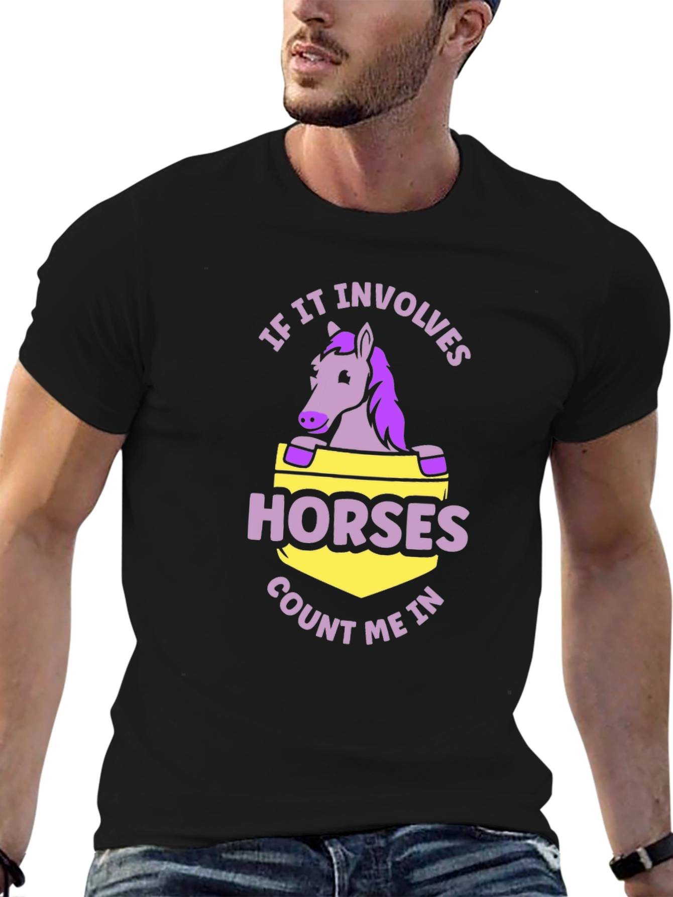 Horse Lover T-Shirt - Count Me In!