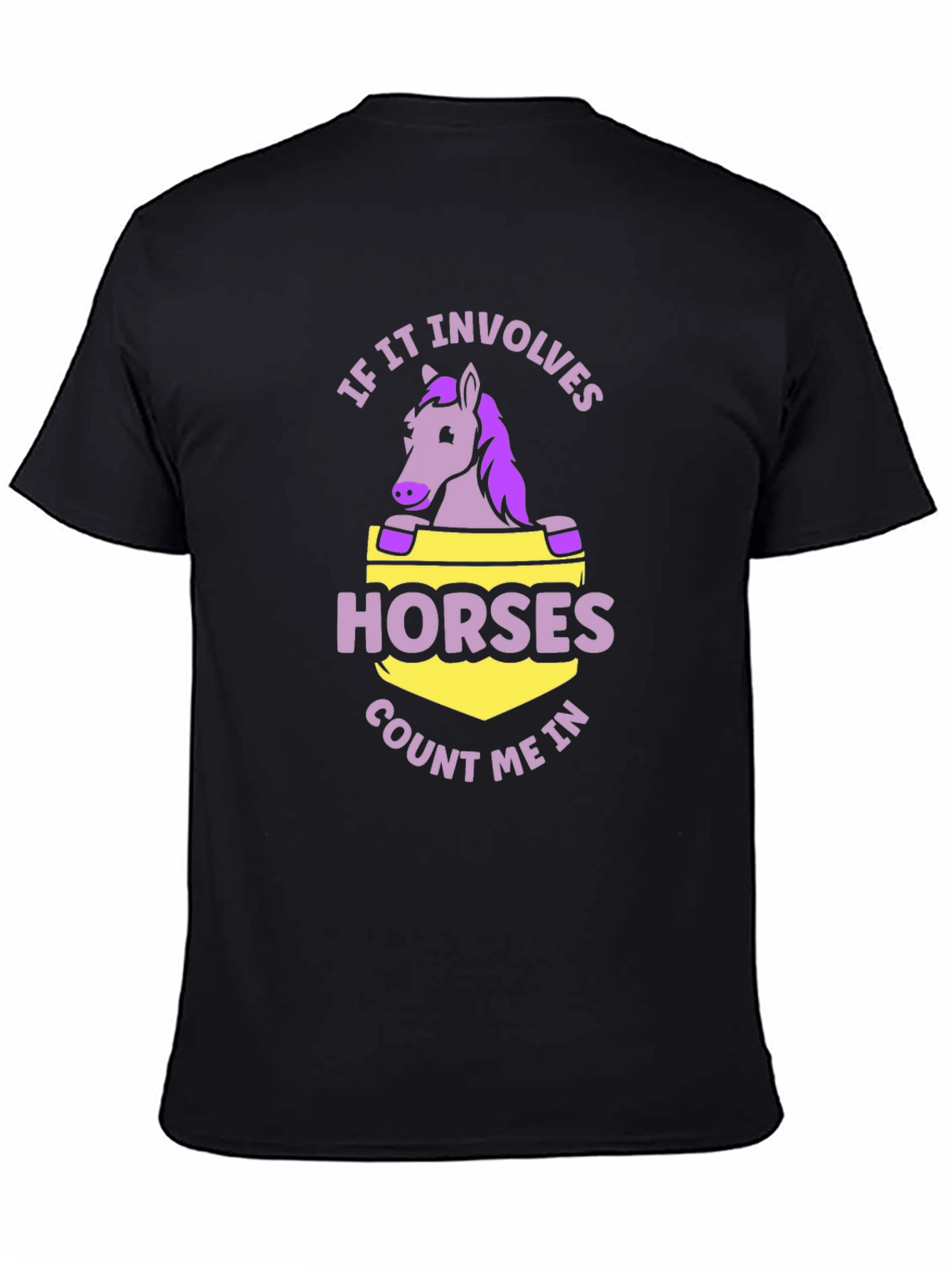 Horse Lover T-Shirt - Count Me In!
