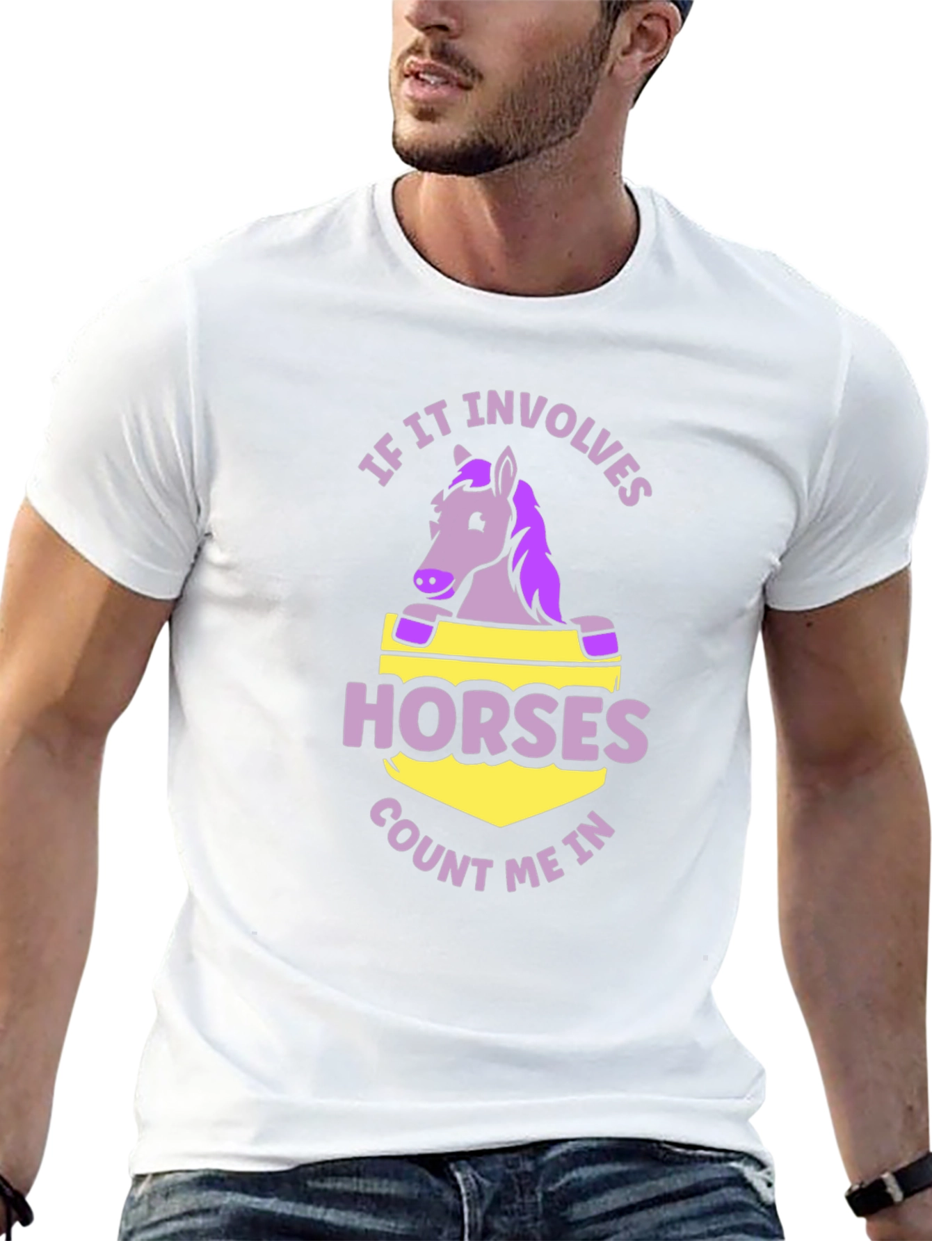 Horse Lover T-Shirt - Count Me In!