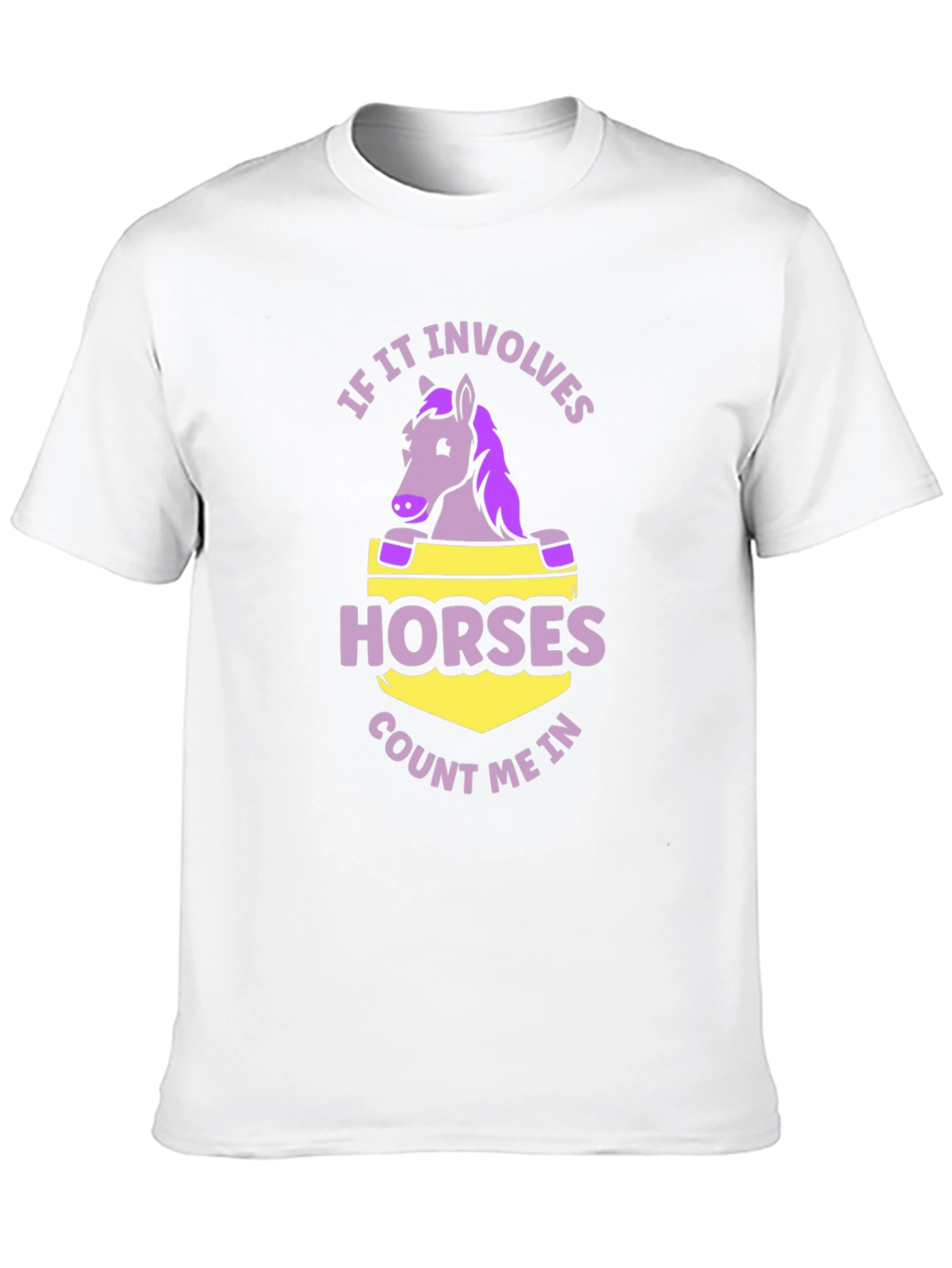 Horse Lover T-Shirt - Count Me In!