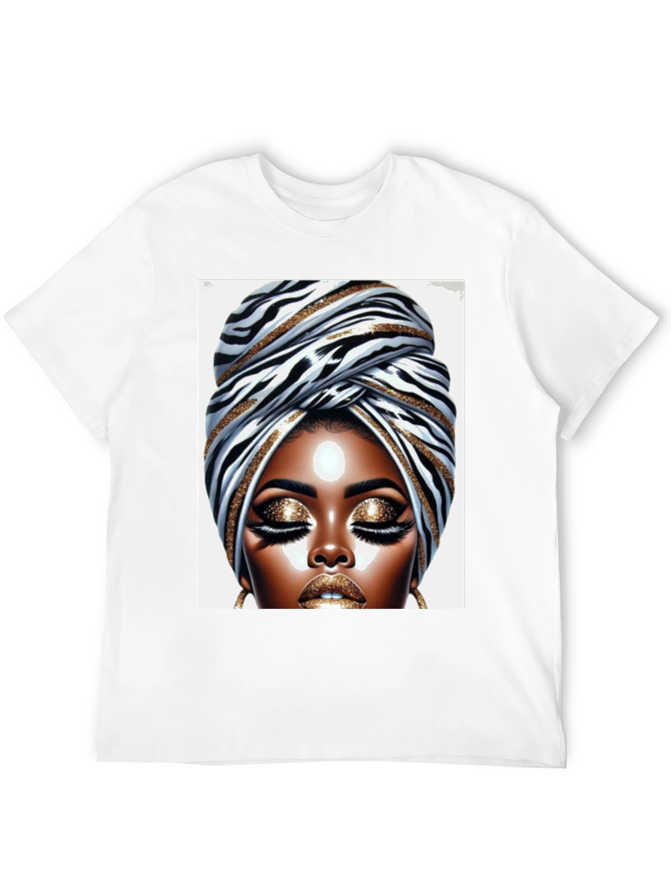 Elegant African Queen Graphic T-Shirt