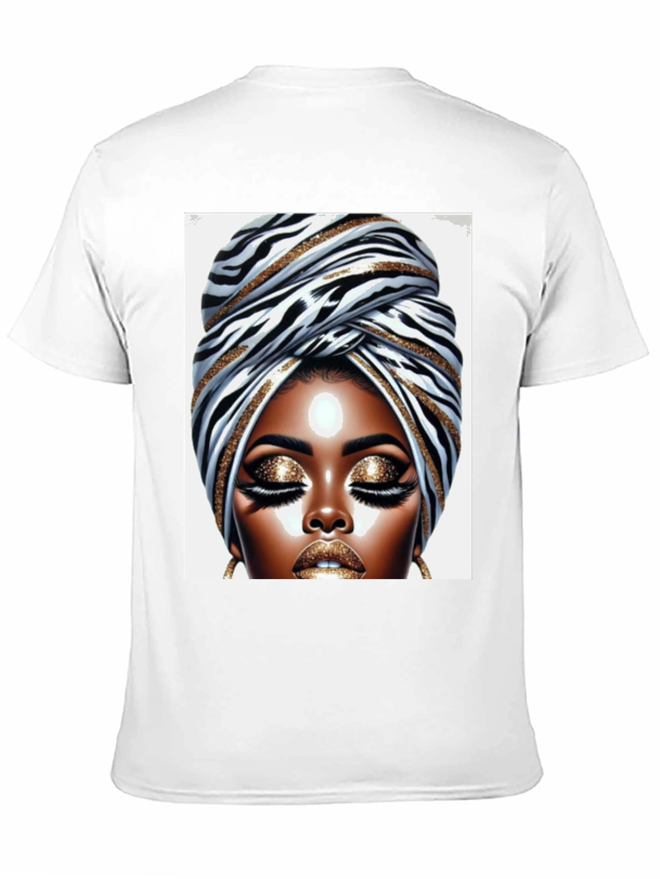 Elegant African Queen Graphic T-Shirt