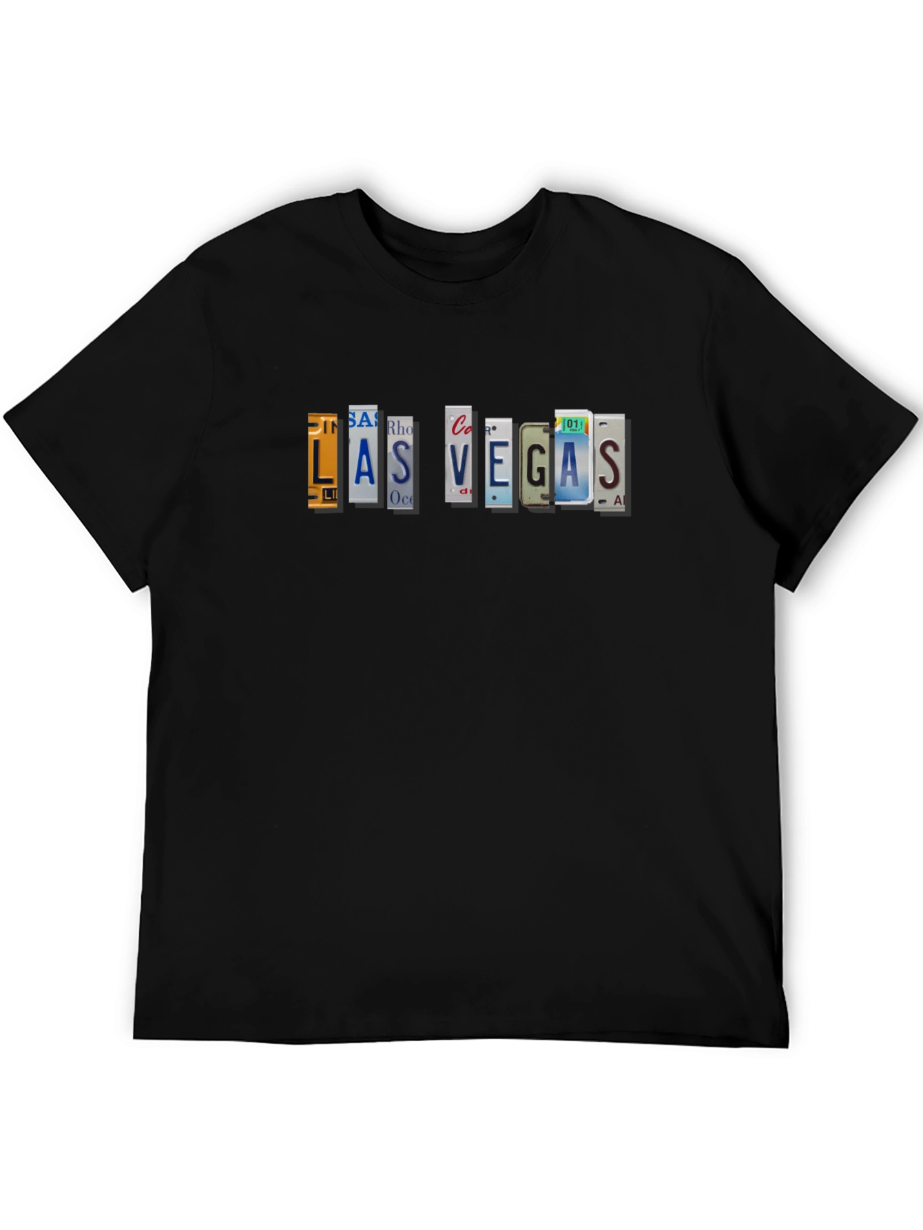 Las Vegas License Plate T-Shirt
