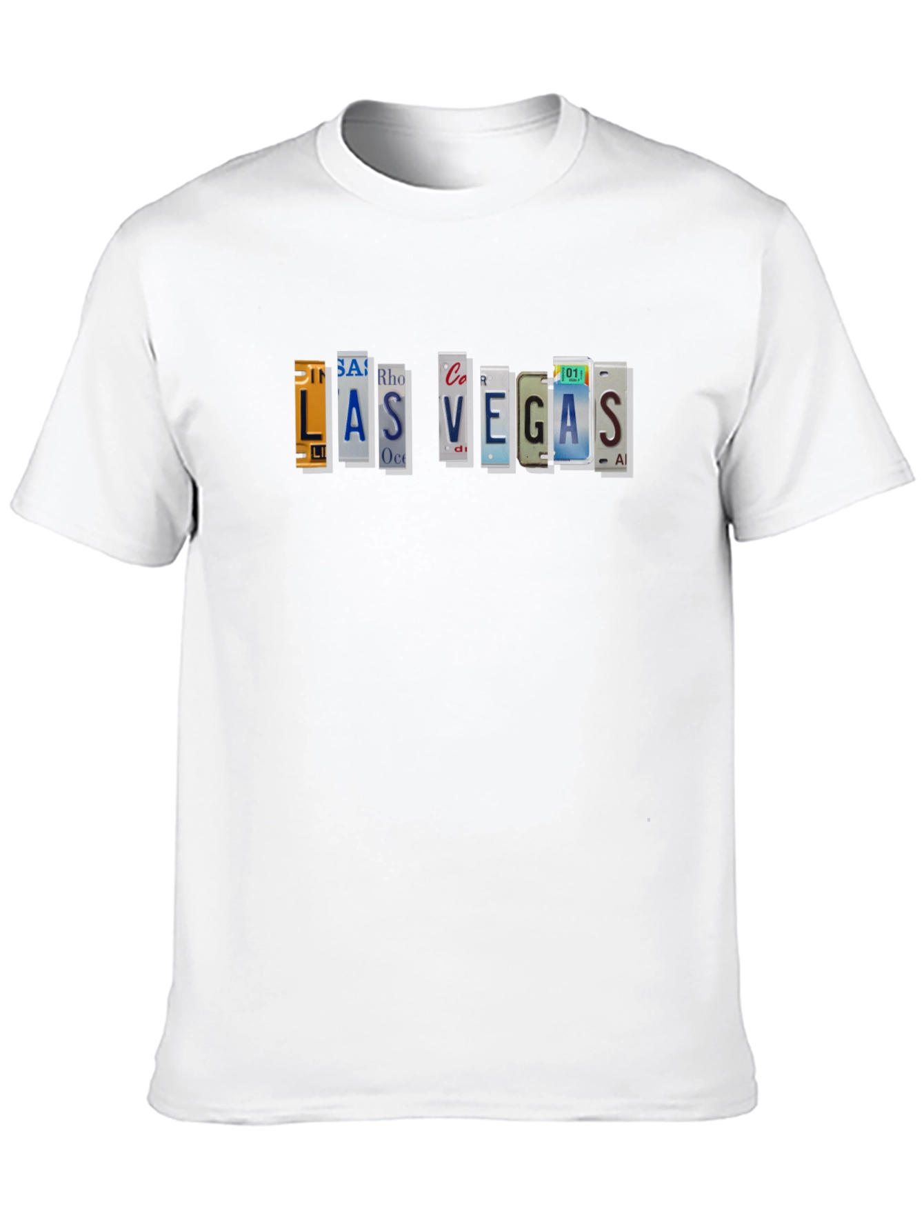 Las Vegas License Plate T-Shirt