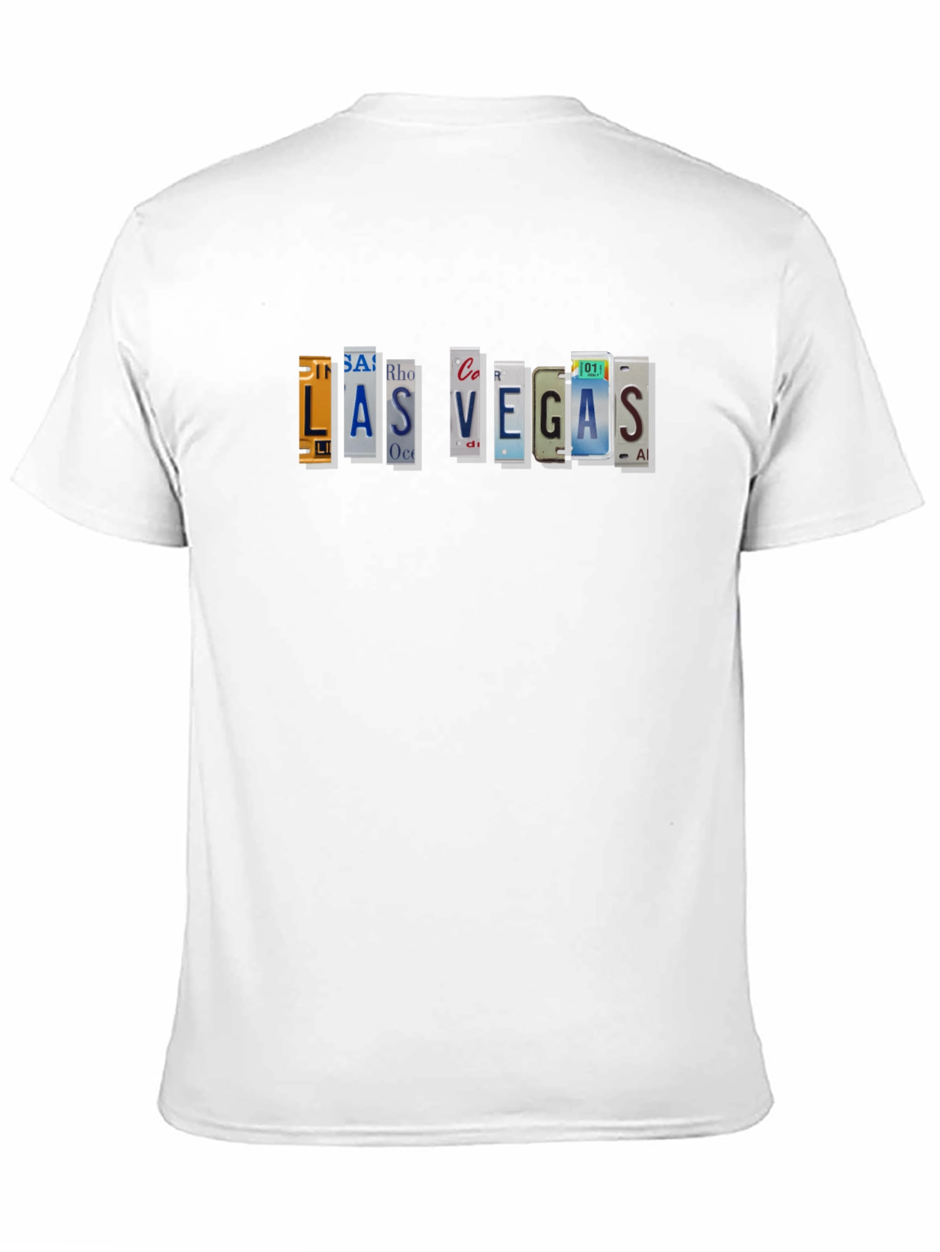 Las Vegas License Plate T-Shirt