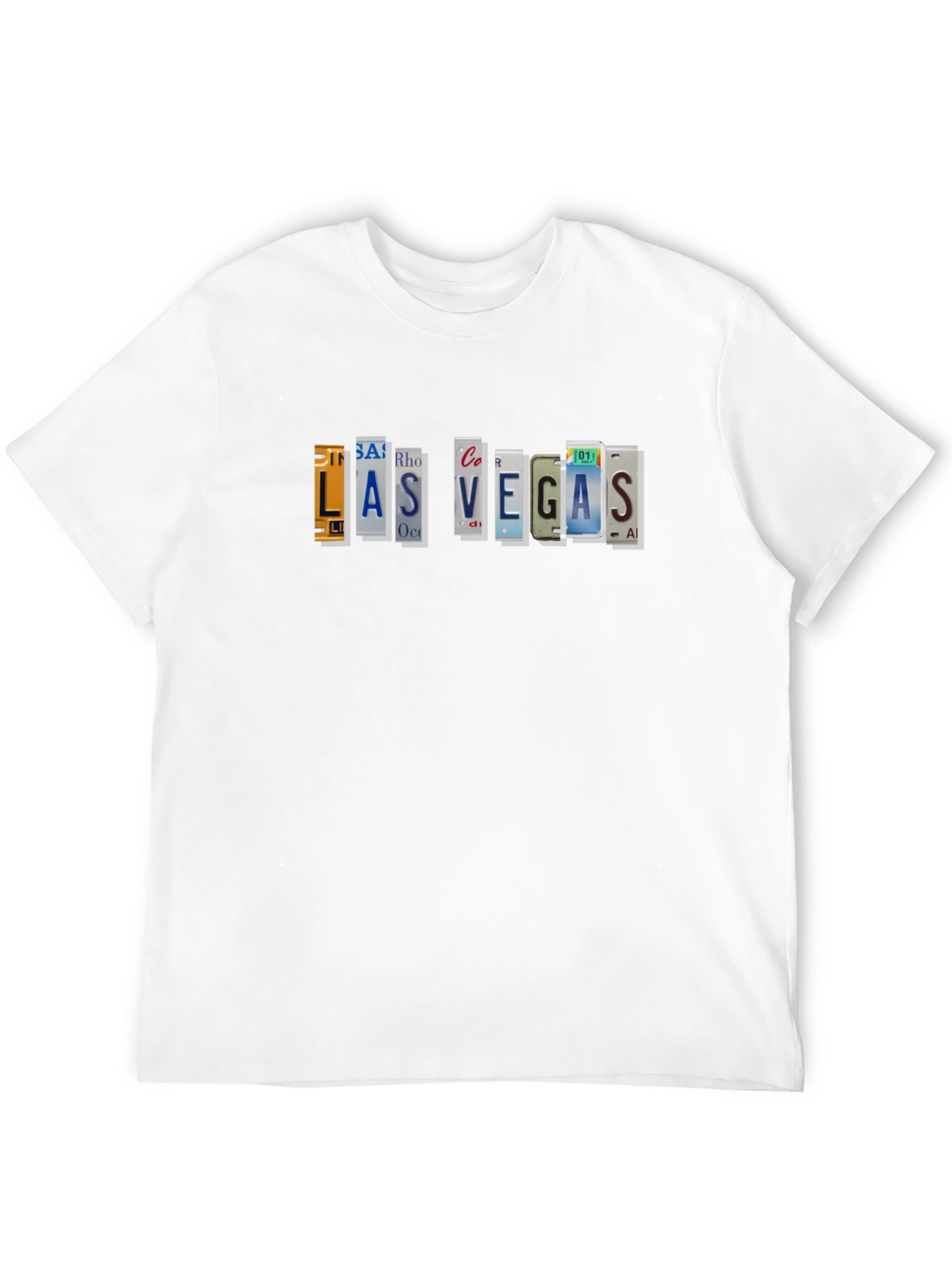 Las Vegas License Plate T-Shirt