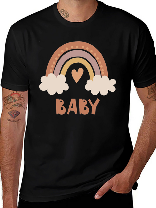 Boho Baby Rainbow Graphic Tee