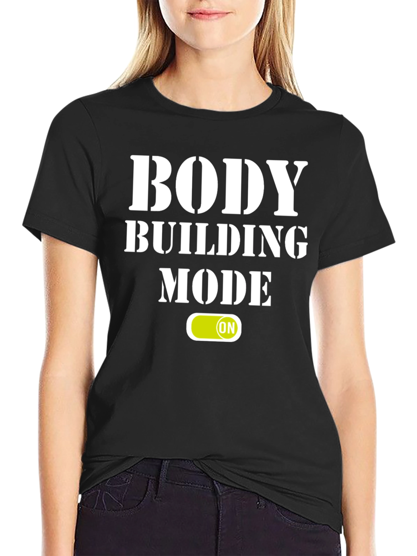 Bodybuilding Mode On Graphic T-Shirt