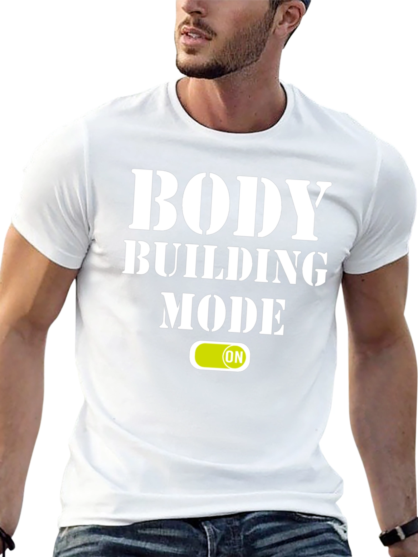 Bodybuilding Mode On Graphic T-Shirt
