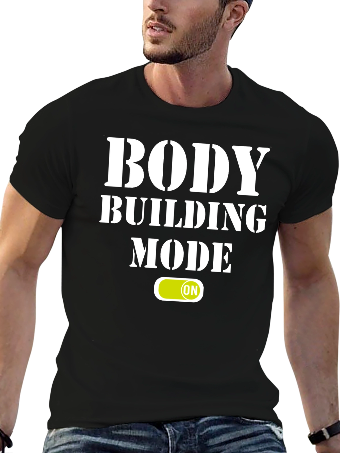 Bodybuilding Mode On Graphic T-Shirt