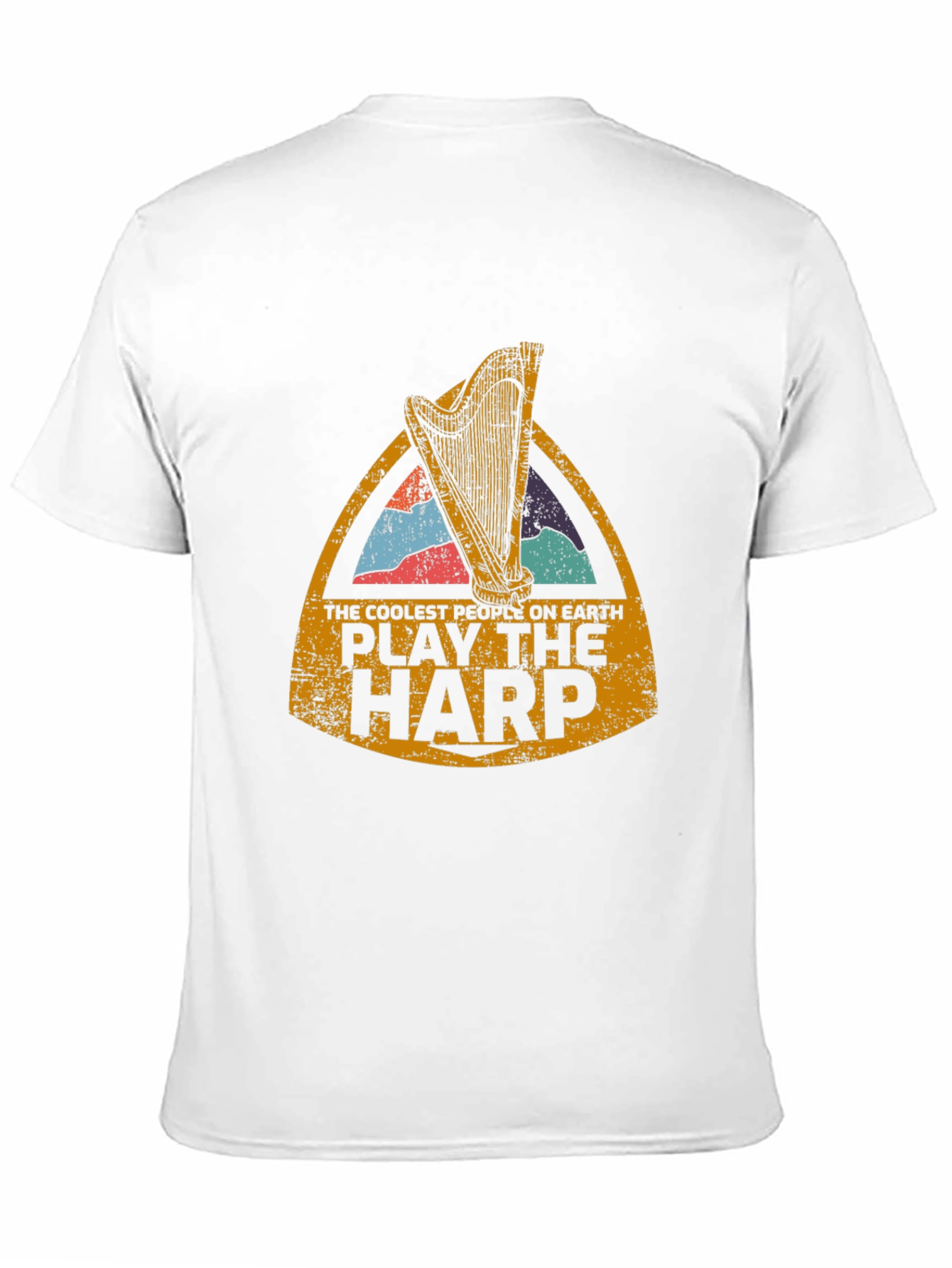 Cool Harp Player T-Shirt