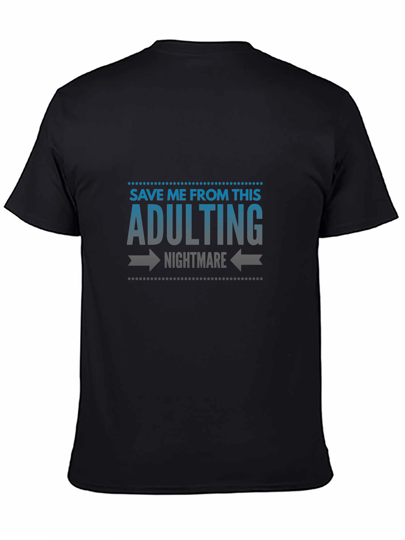 Adulting Nightmare Graphic Tee - Soft Cotton Comfort