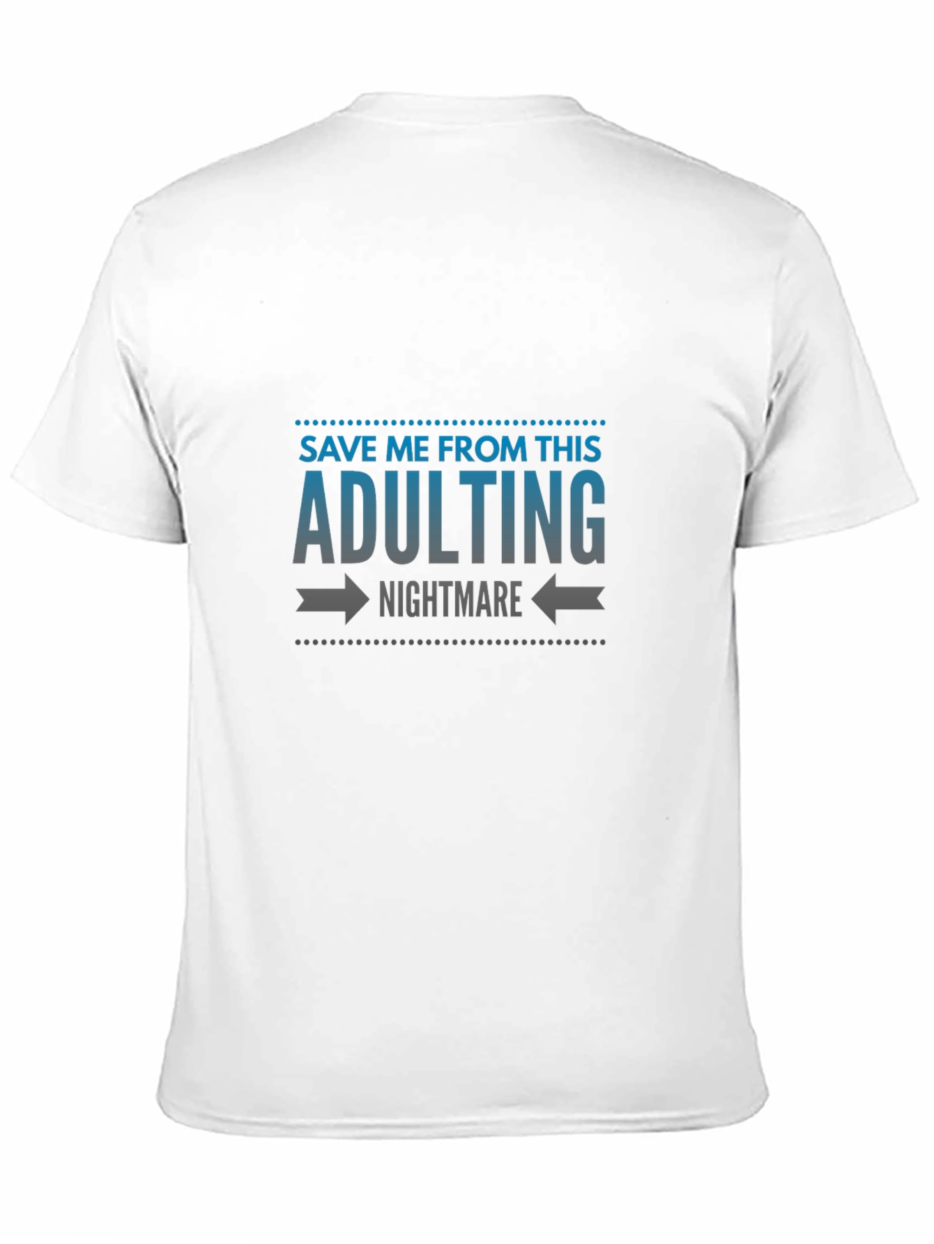 Adulting Nightmare Graphic Tee - Soft Cotton Comfort