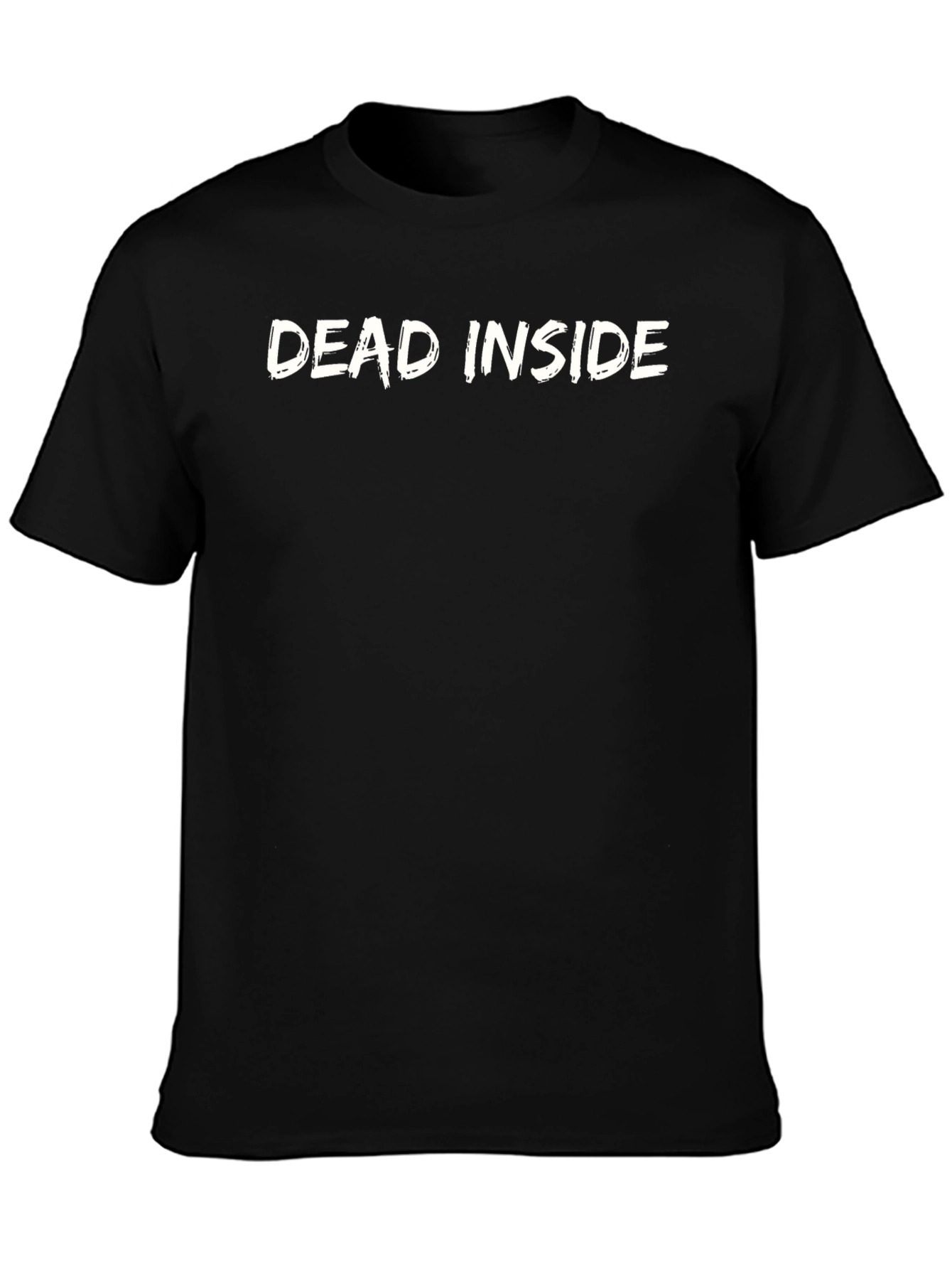 Dead Inside Graphic Tee - Trendy Black T-Shirt