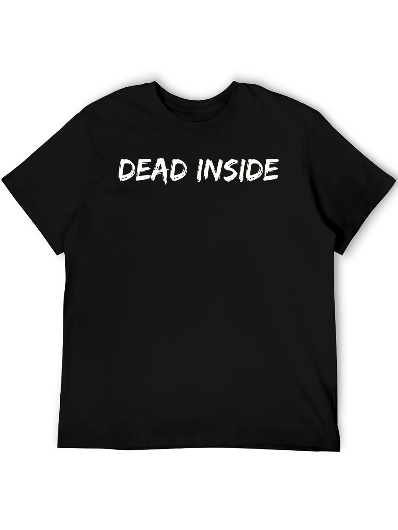 Dead Inside Graphic Tee - Trendy Black T-Shirt