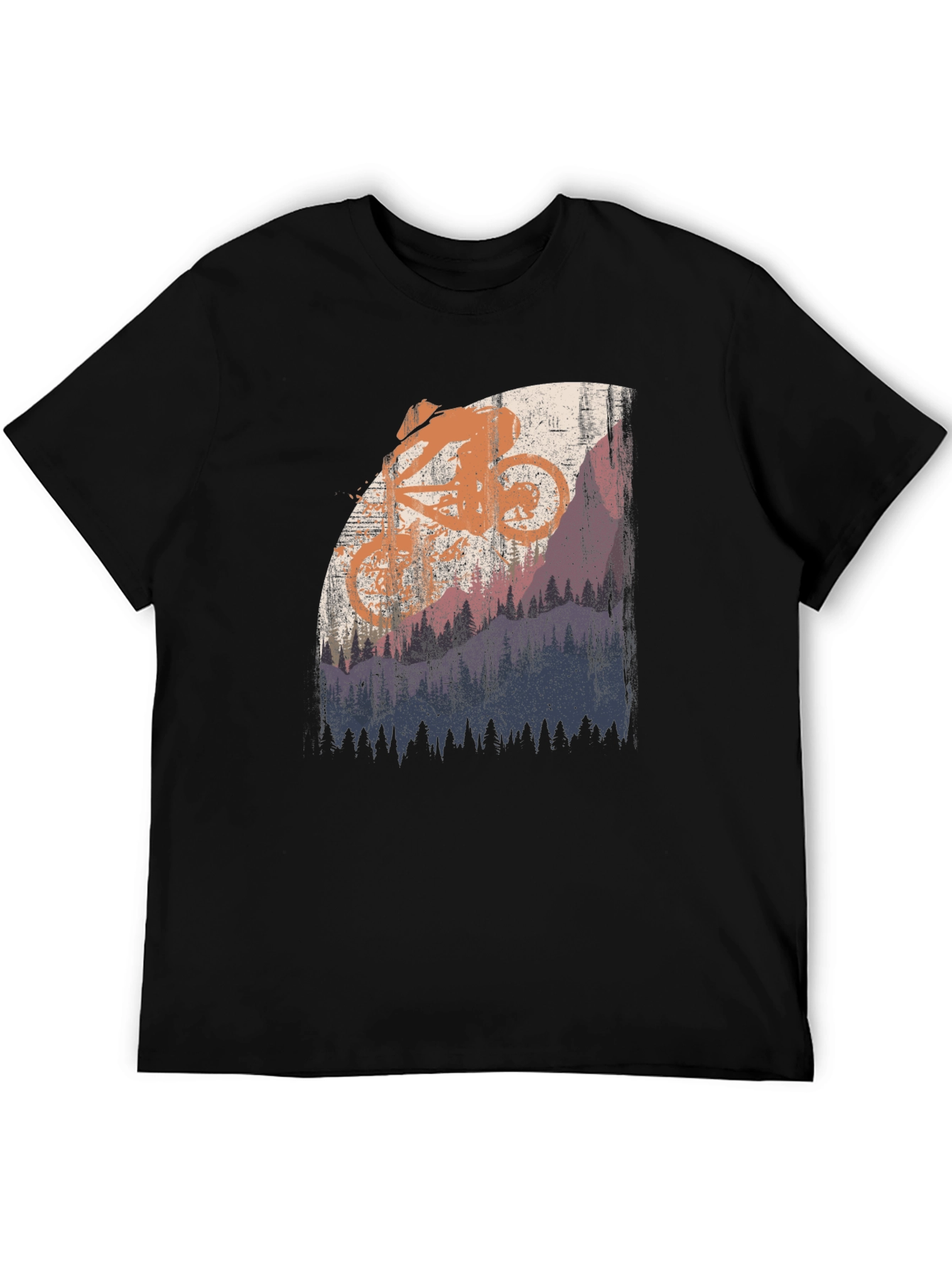 Mountain Biker Graphic Tee - Adventure Ready