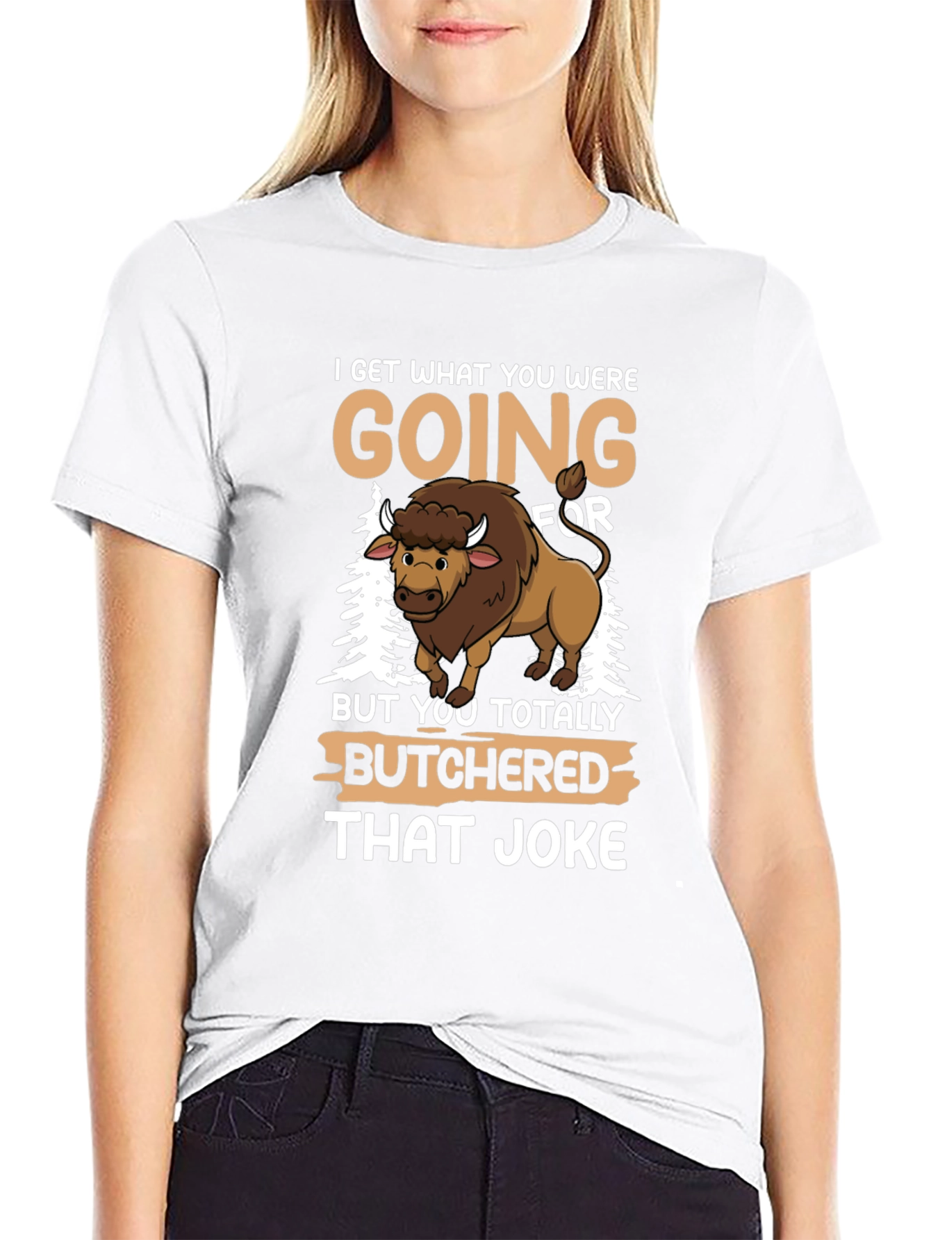 Butchered Joke T-Shirt - Funny Graphic Tee