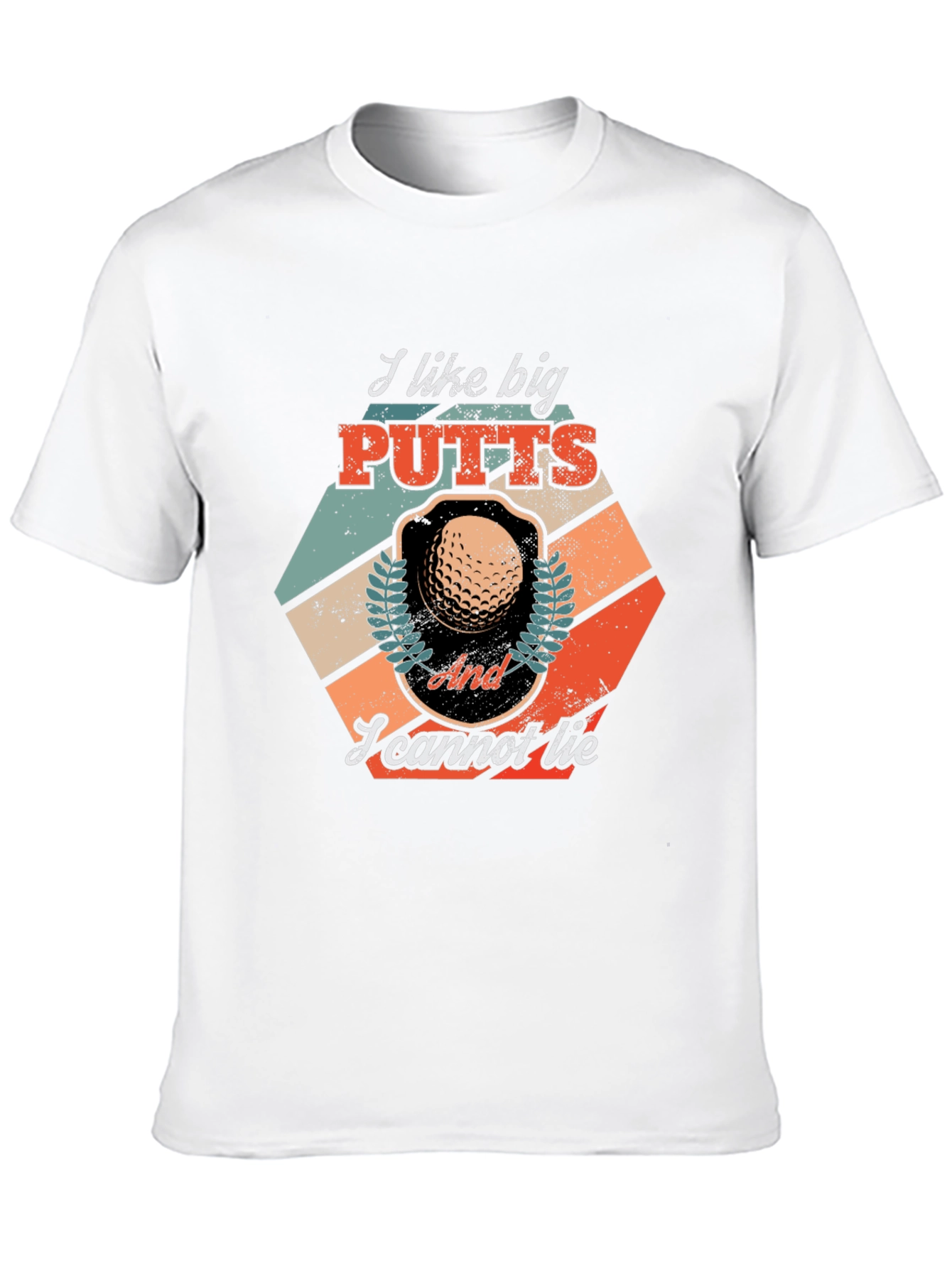 I Like Big Putts T-Shirt - Golf Lover Tee