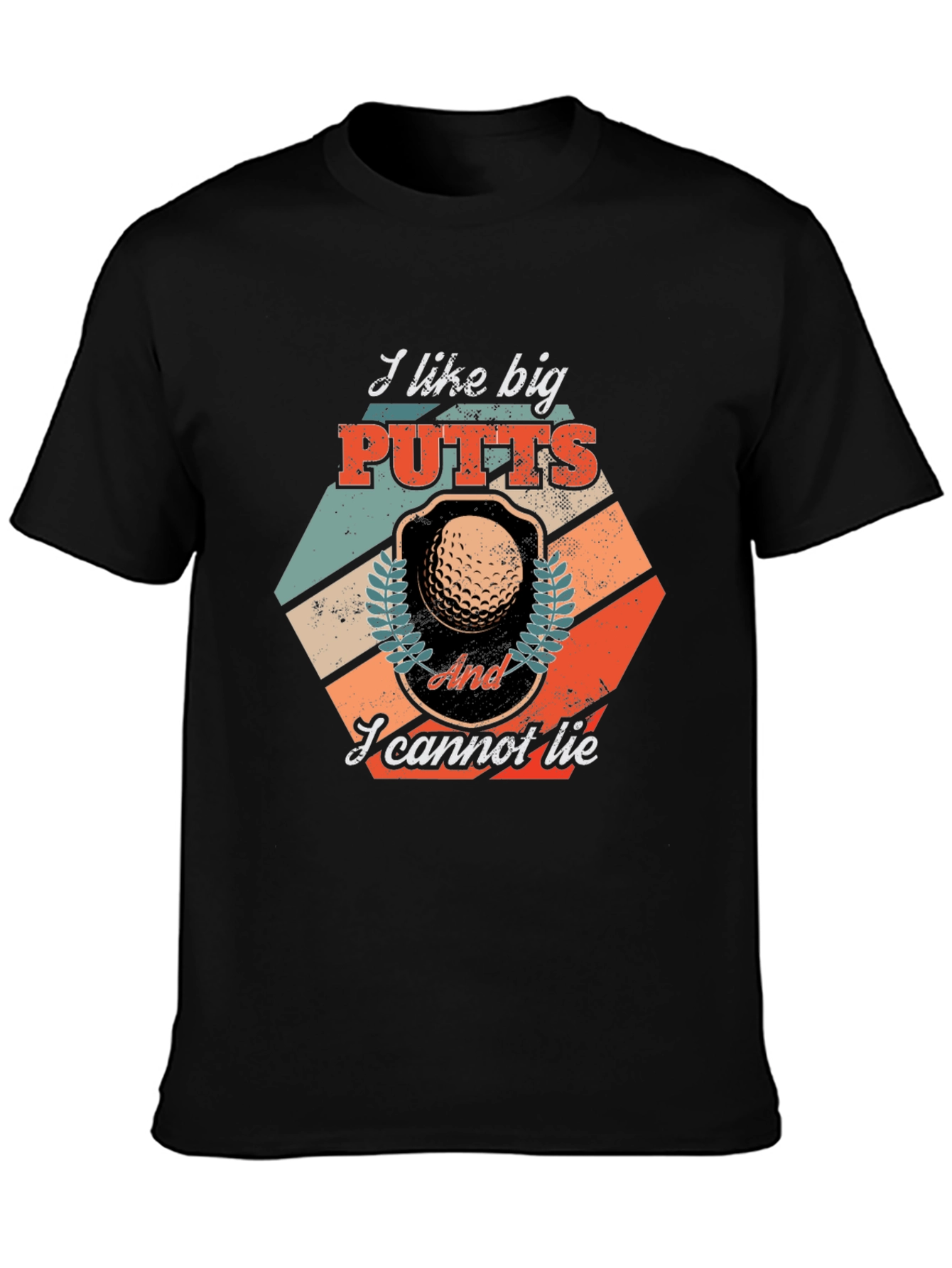 I Like Big Putts T-Shirt - Golf Lover Tee
