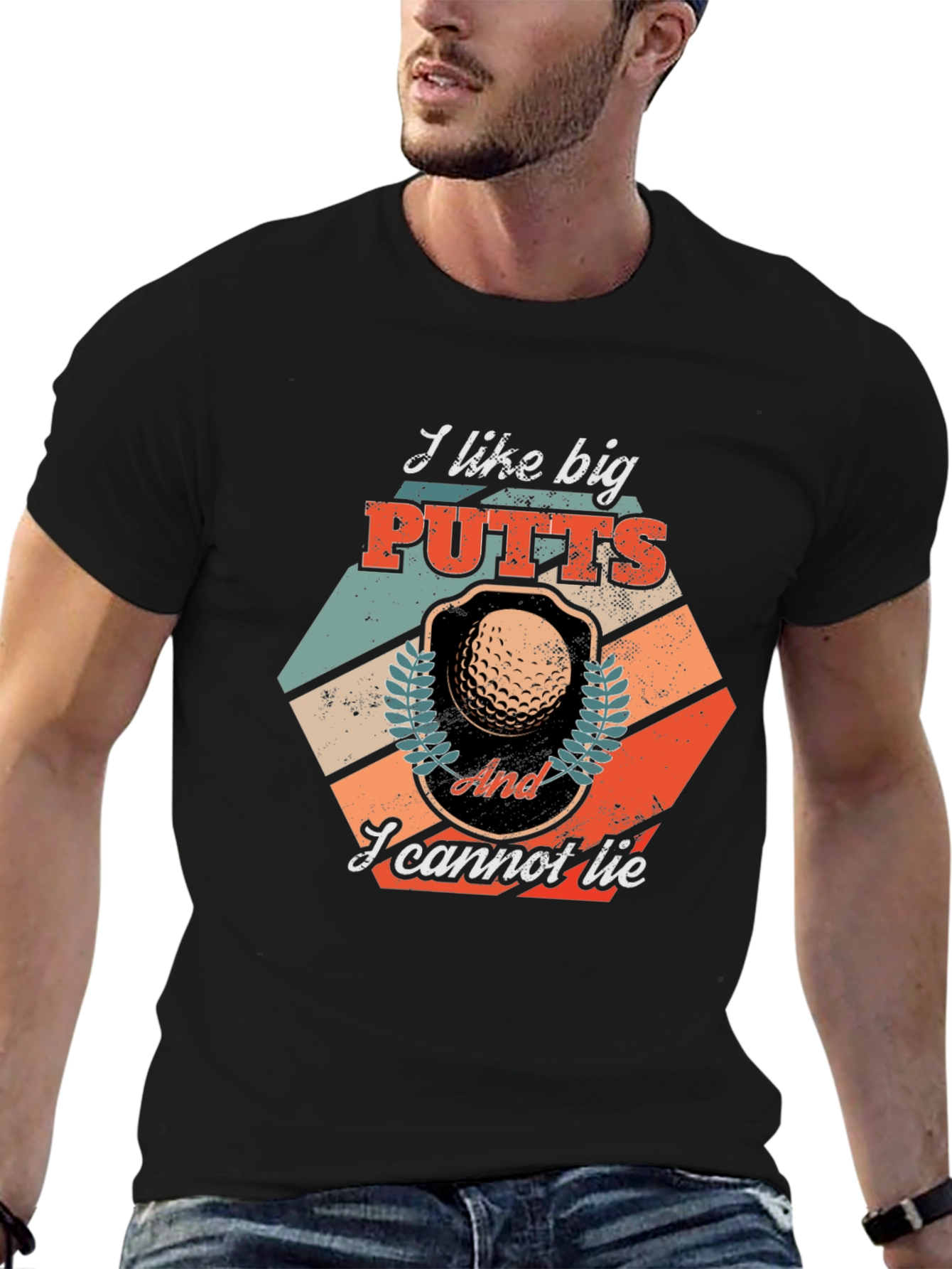 I Like Big Putts T-Shirt - Golf Lover Tee