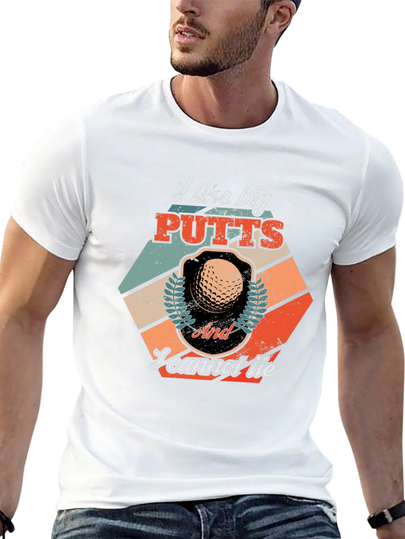 I Like Big Putts T-Shirt - Golf Lover Tee