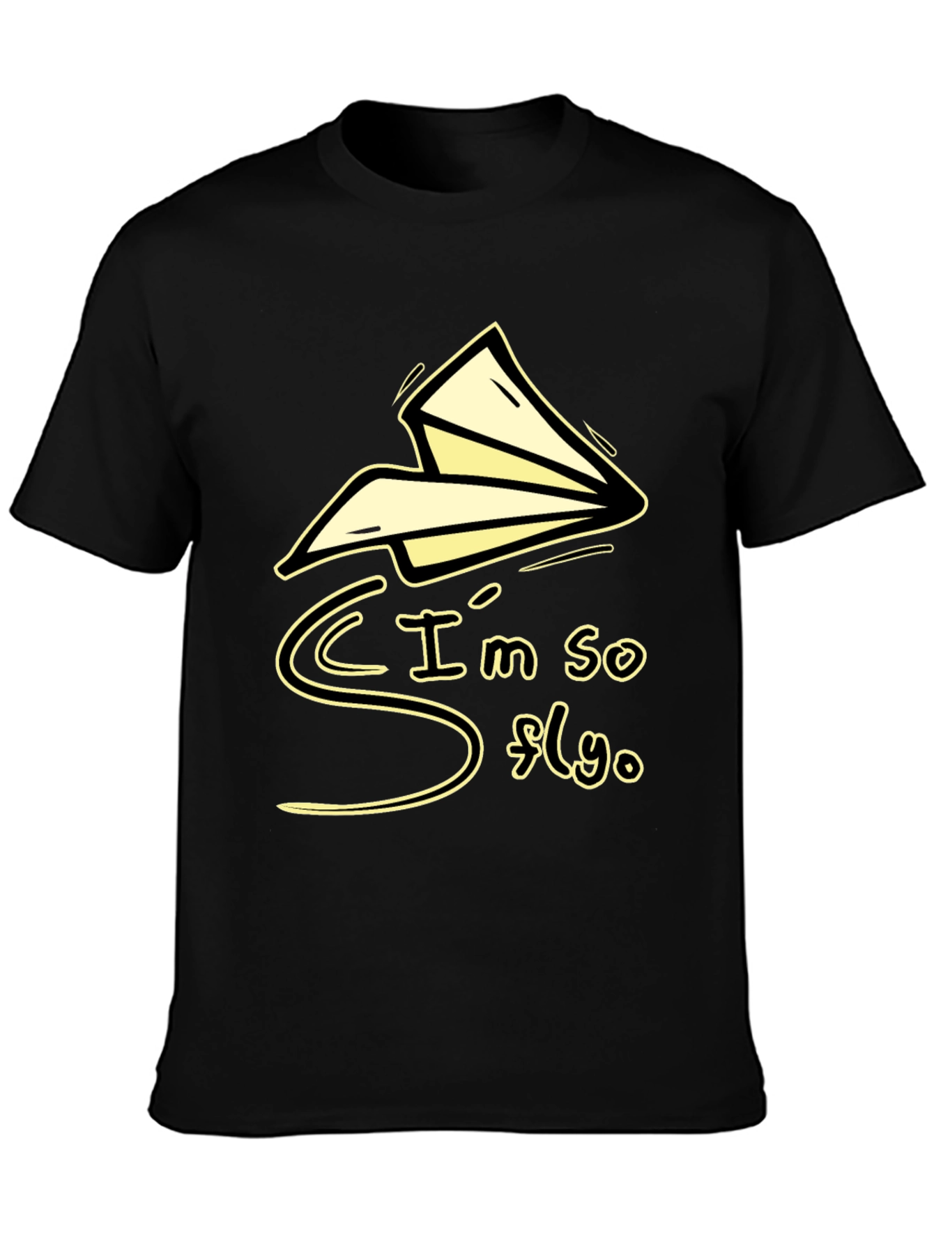 Im So Fly Paper Airplane Graphic Tee