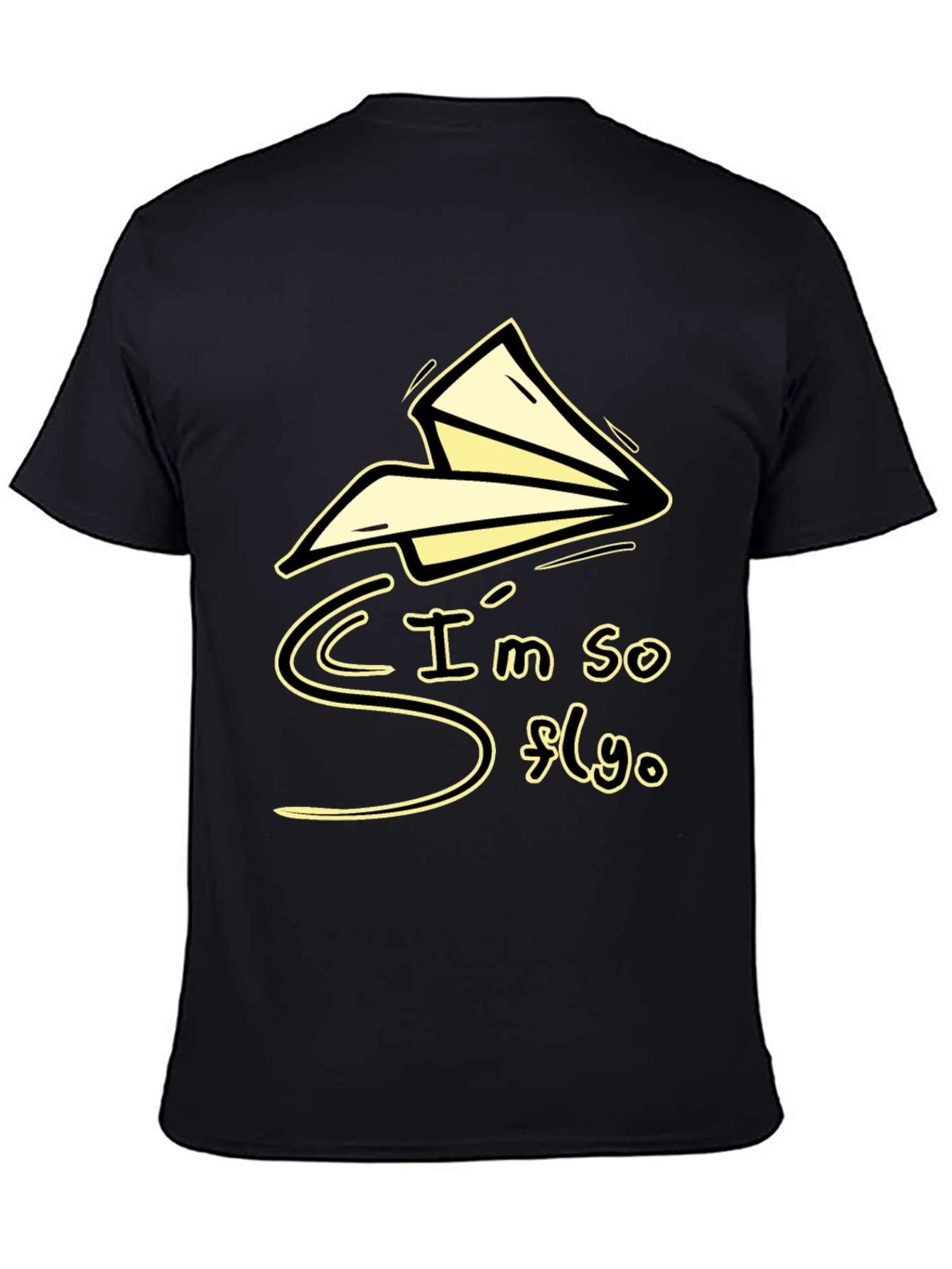 Im So Fly Paper Airplane Graphic Tee