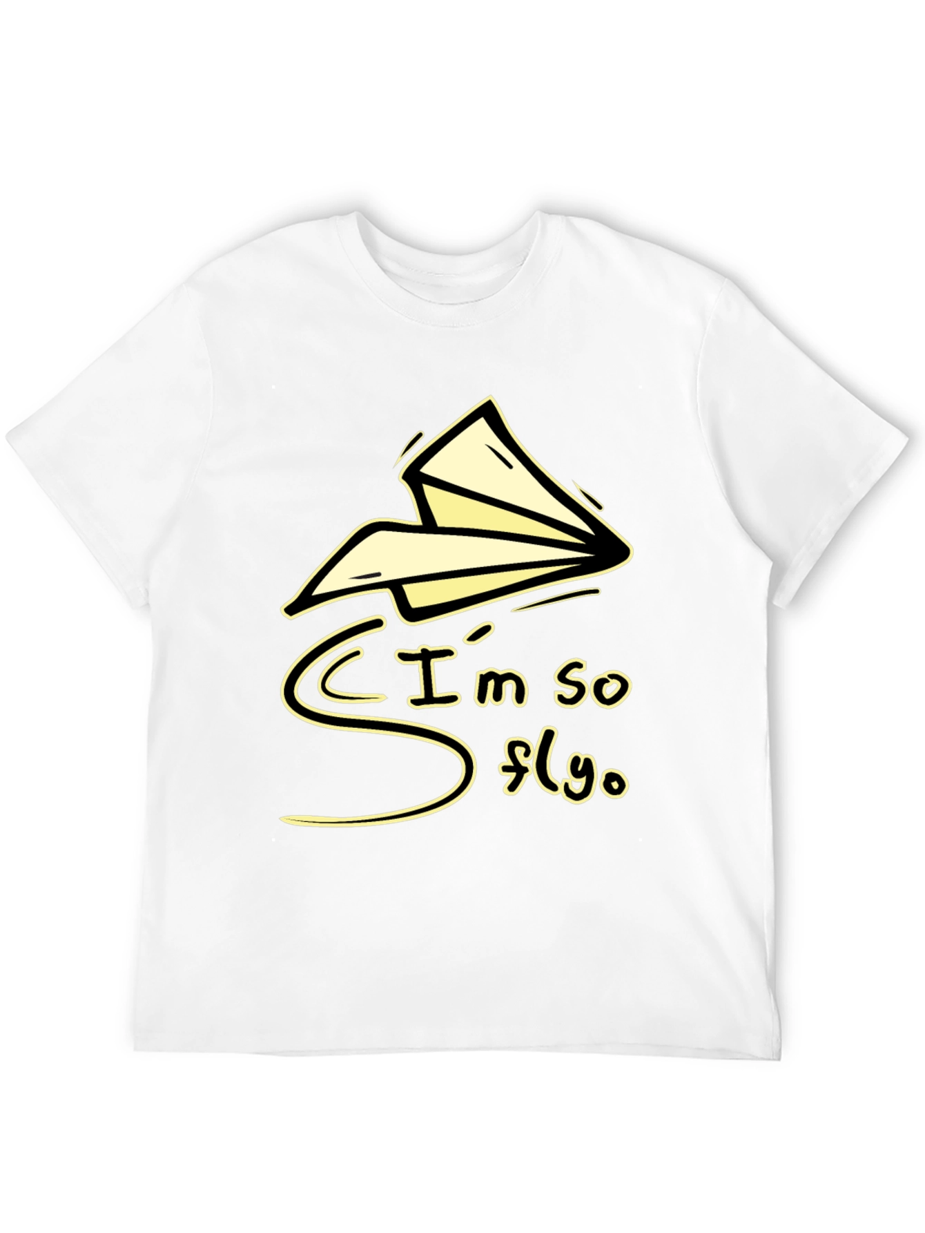 Im So Fly Paper Airplane Graphic Tee