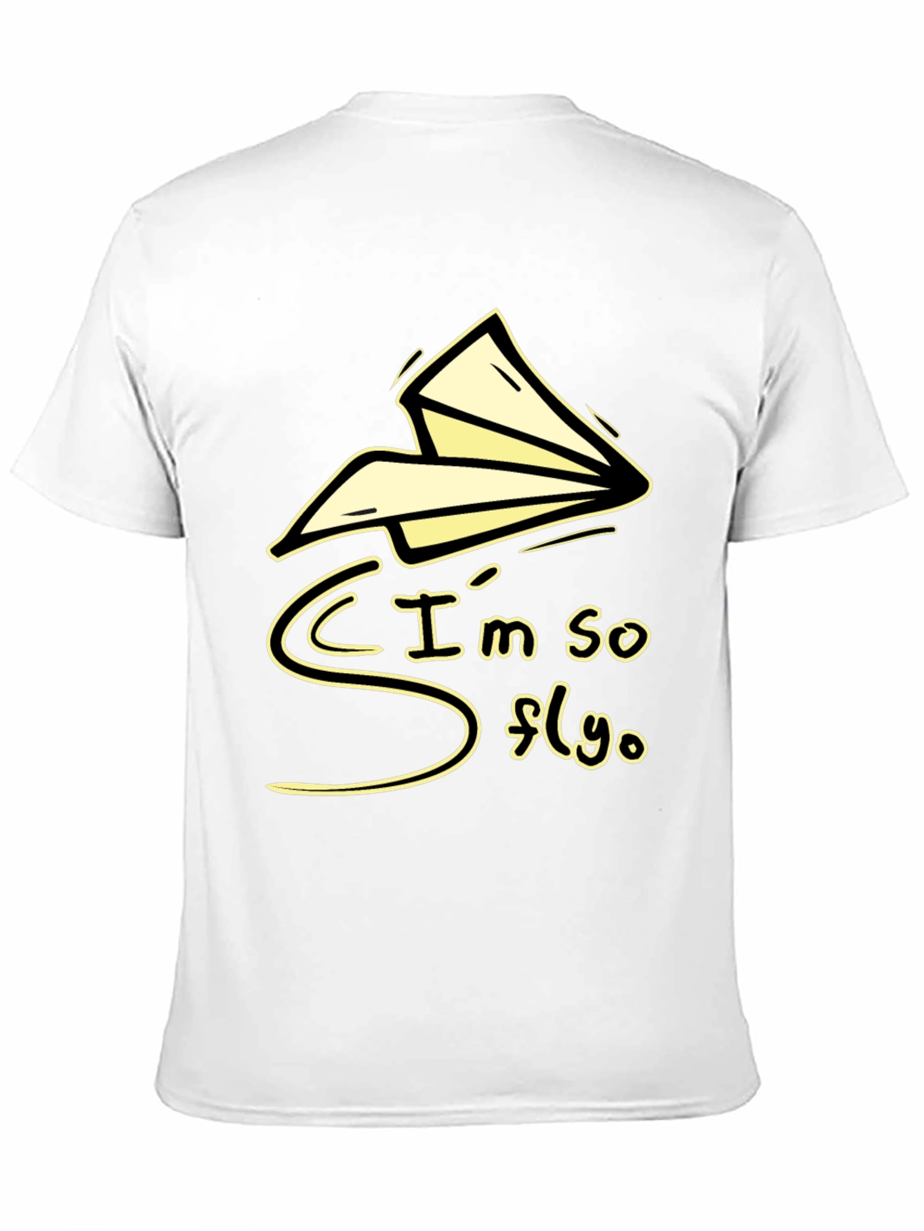 Im So Fly Paper Airplane Graphic Tee