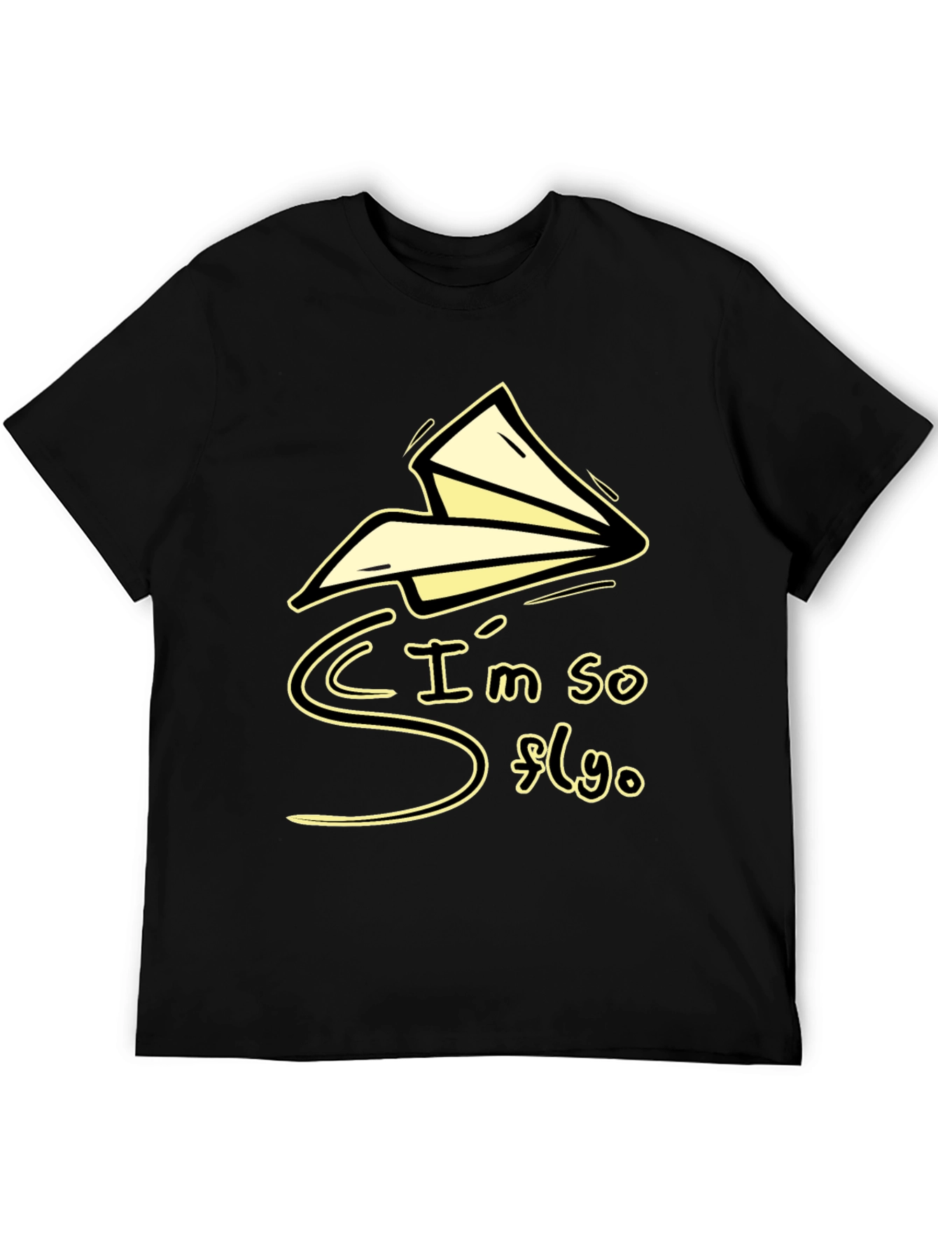 Im So Fly Paper Airplane Graphic Tee