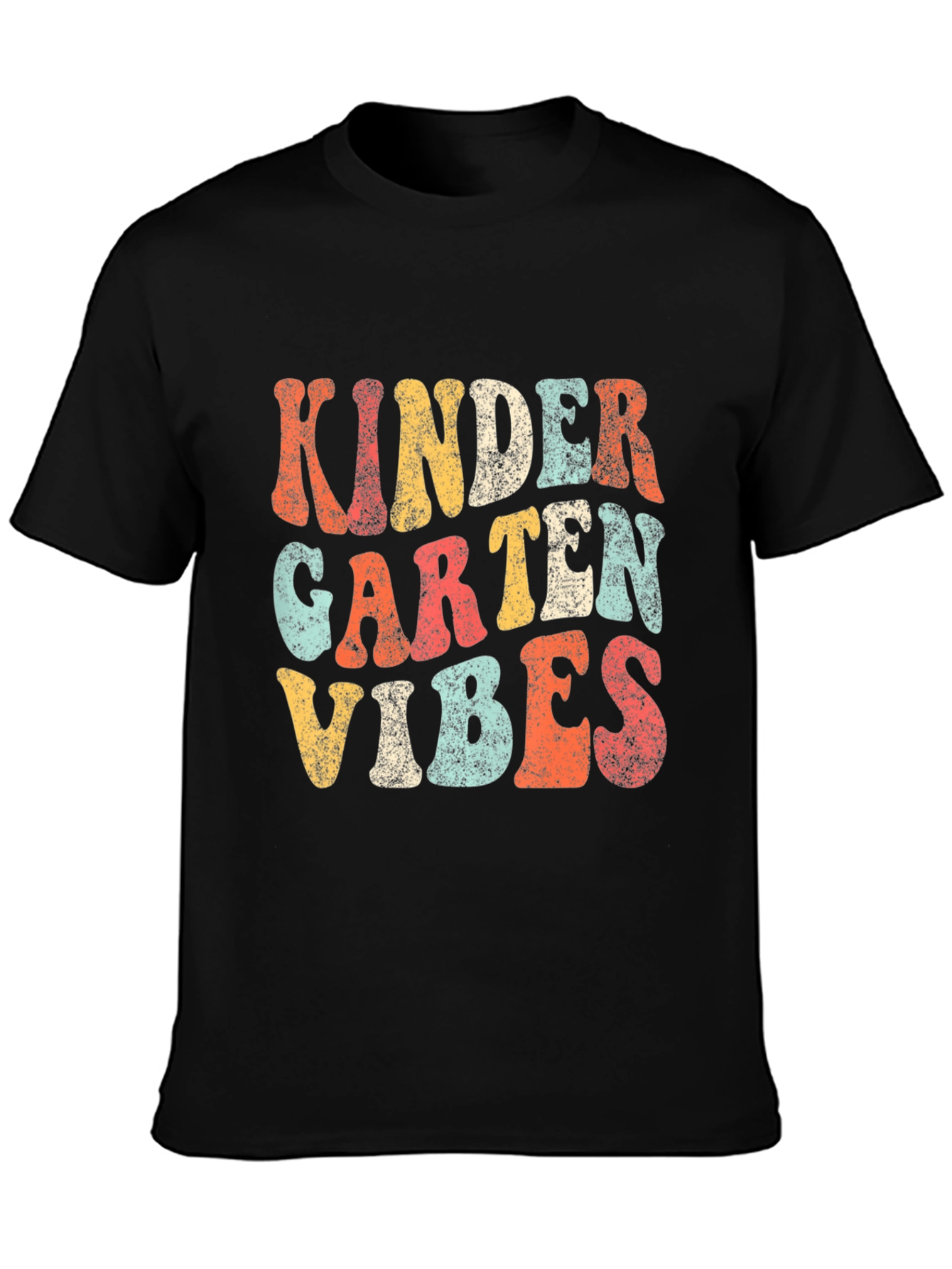 Kindergarten Vibes Retro T-Shirt