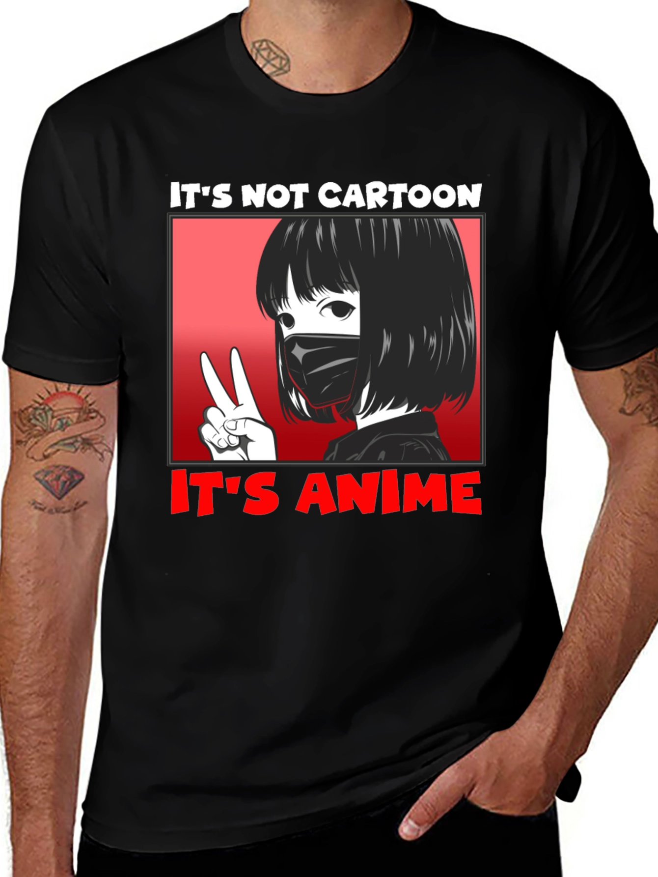 Anime Lover T-Shirt - Its Not Cartoon