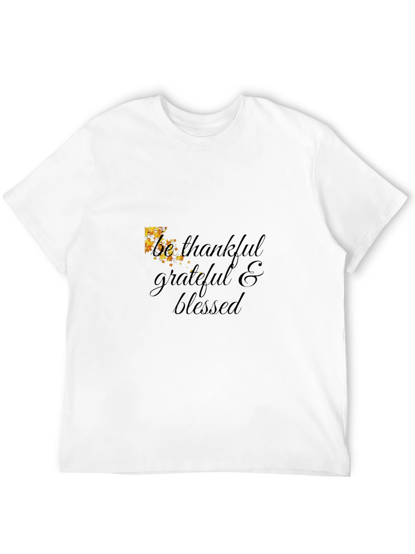 Thankful Grateful Blessed Graphic Tee