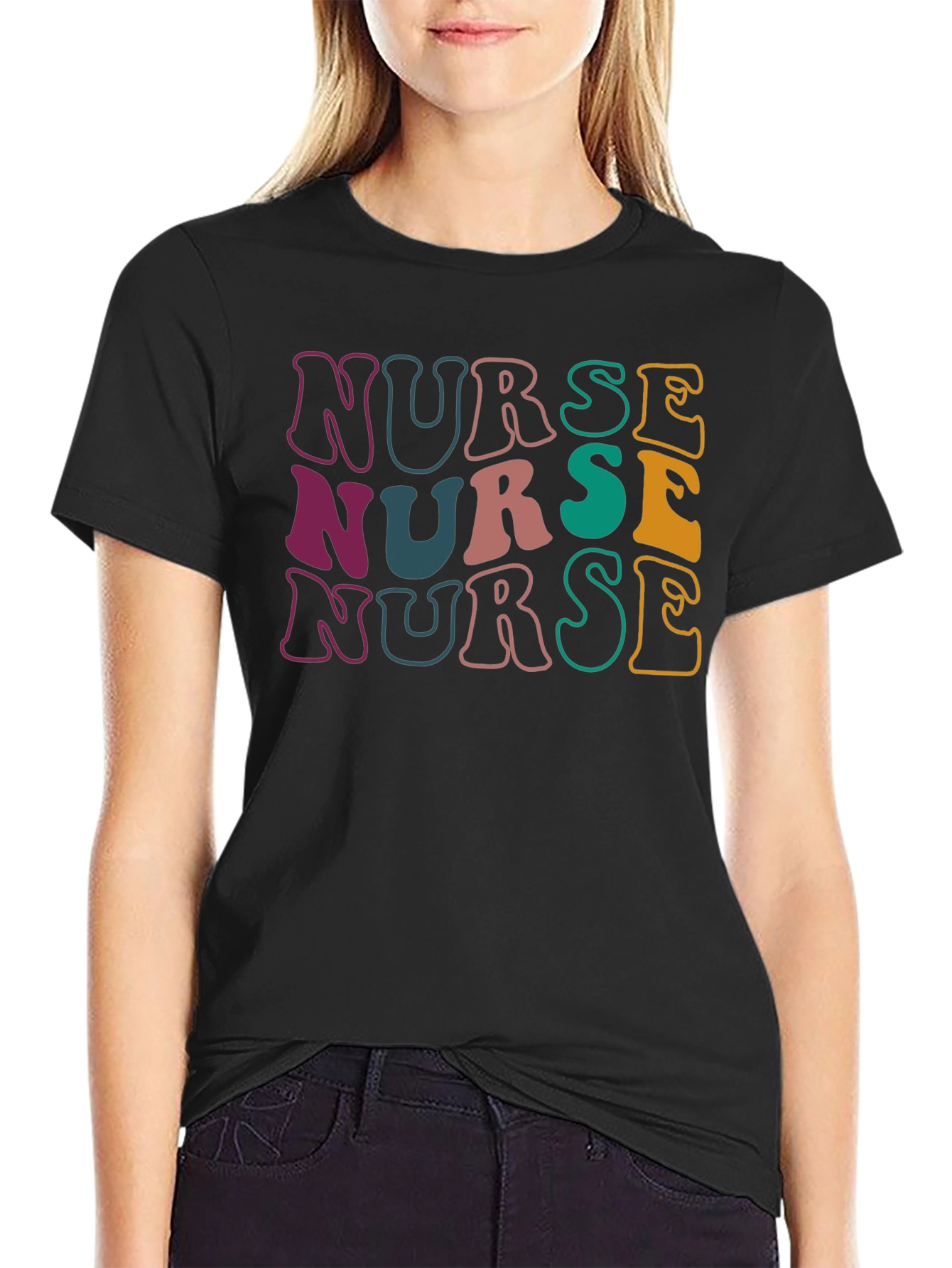 Retro Nurse T-Shirt - Stylish & Comfortable
