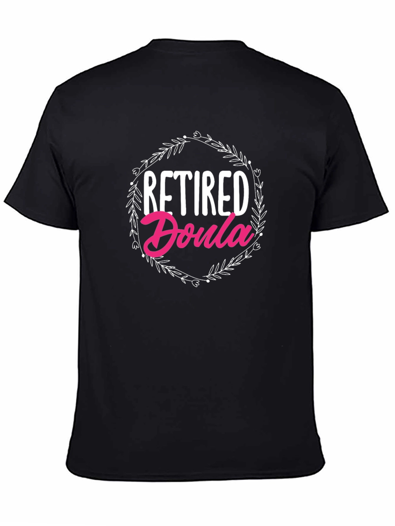Retired Doula Graphic T-Shirt for Women