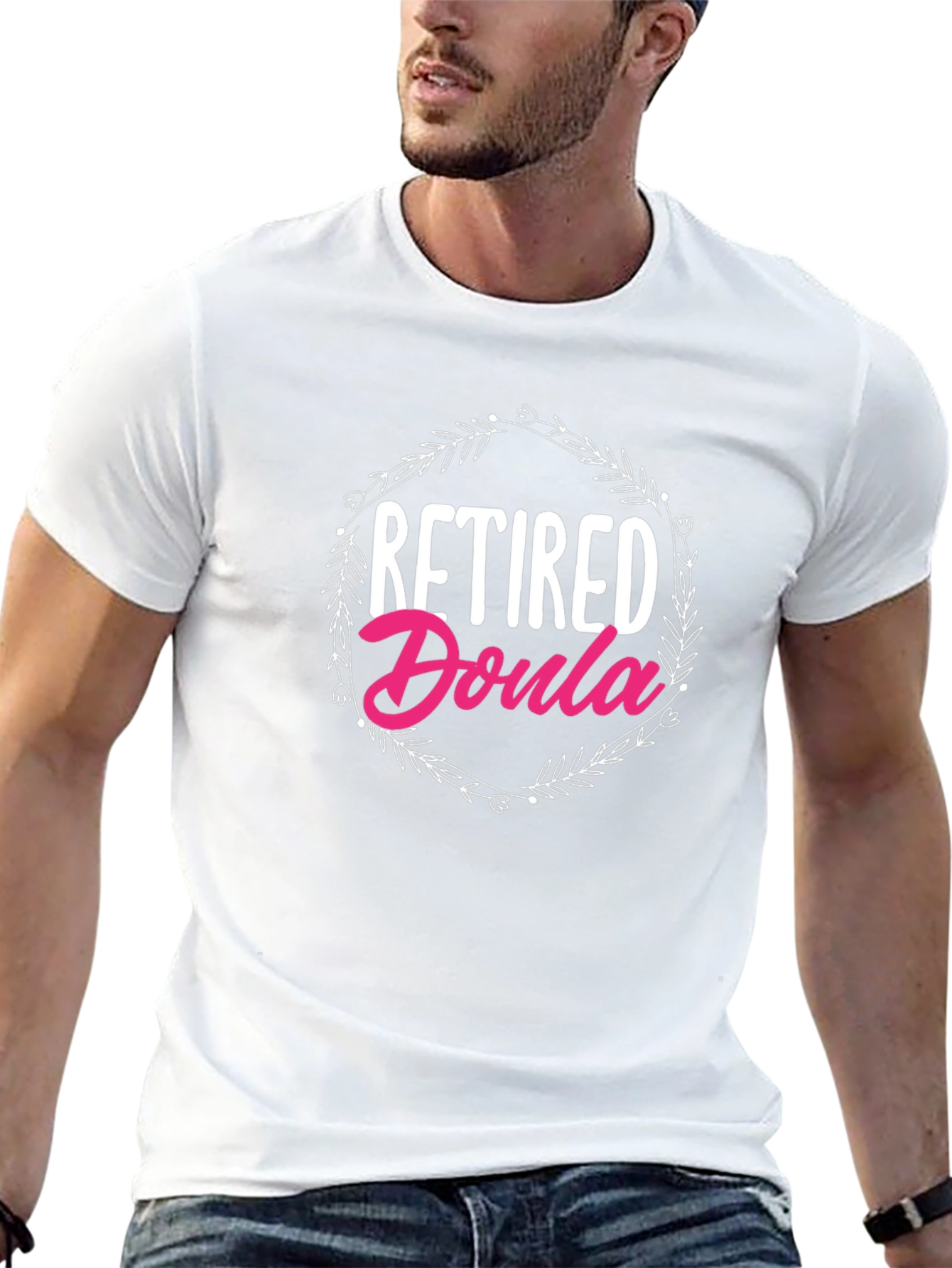 Retired Doula Graphic T-Shirt for Women