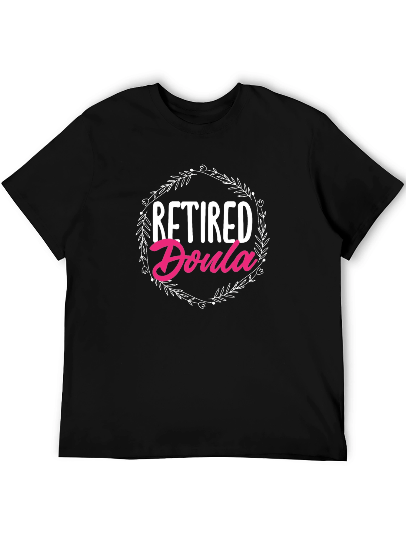 Retired Doula Graphic T-Shirt for Women