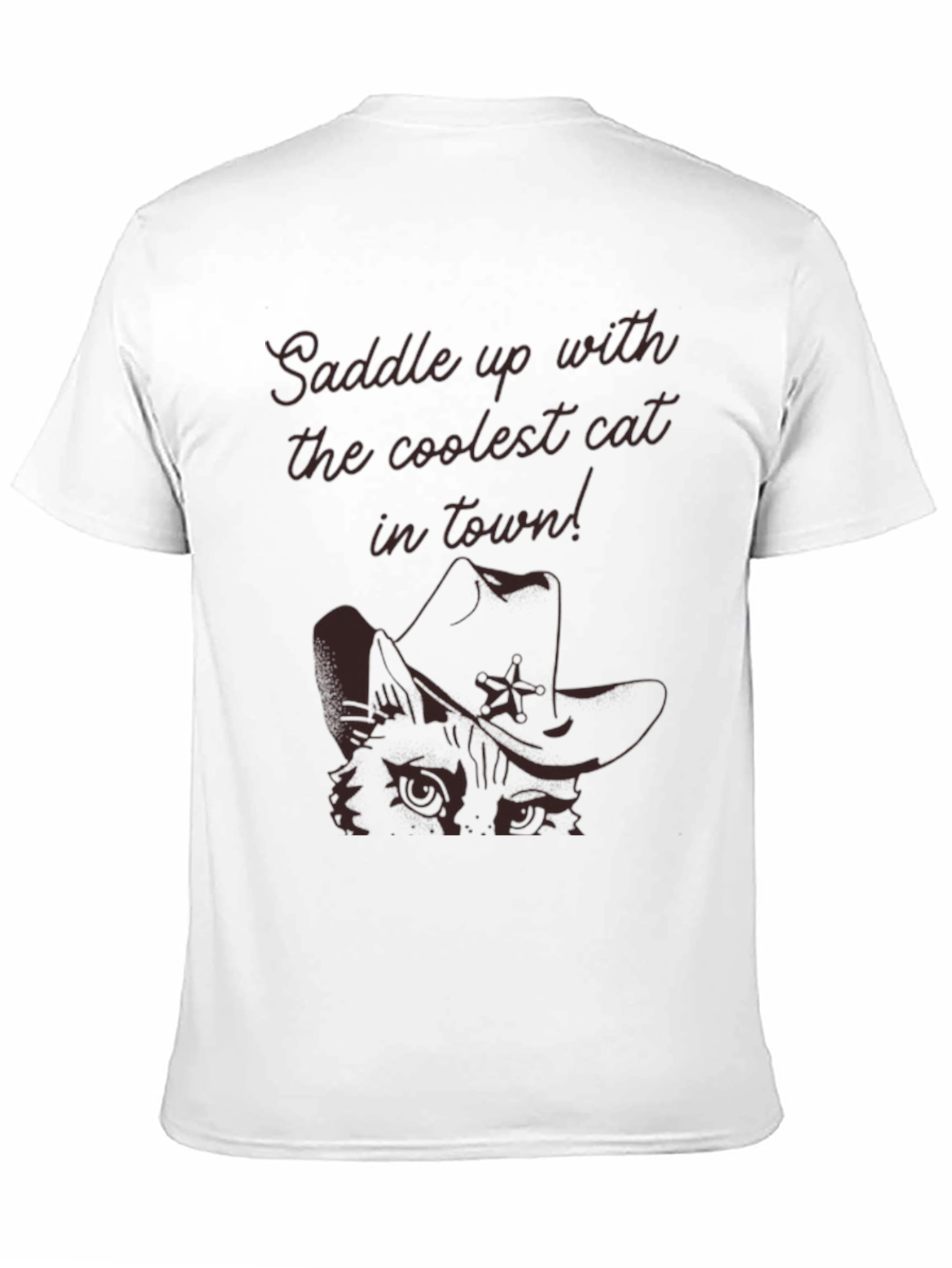 Coolest Cat in Town Graphic Tee