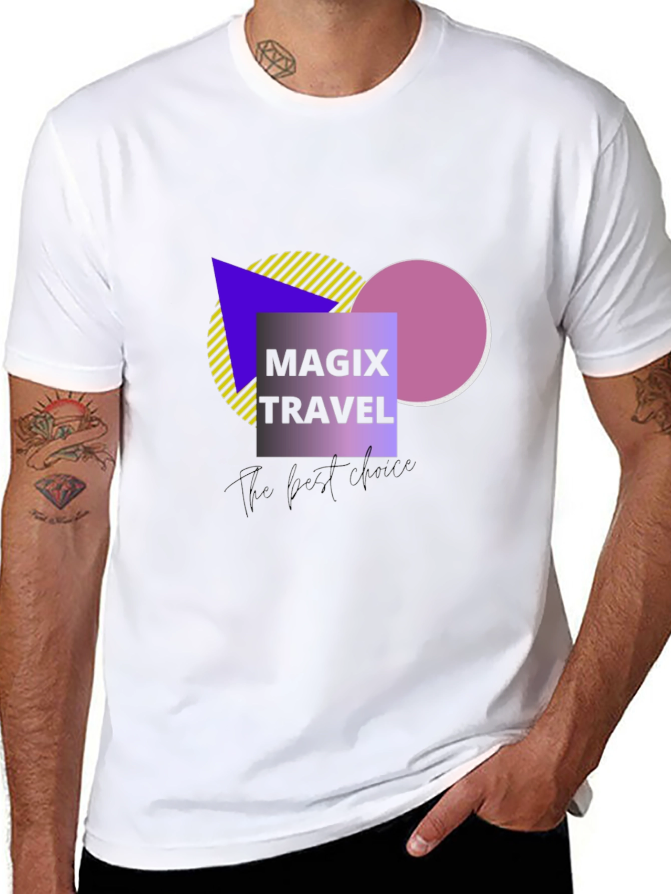 Magix Travel Graphic Tee - Retro Design