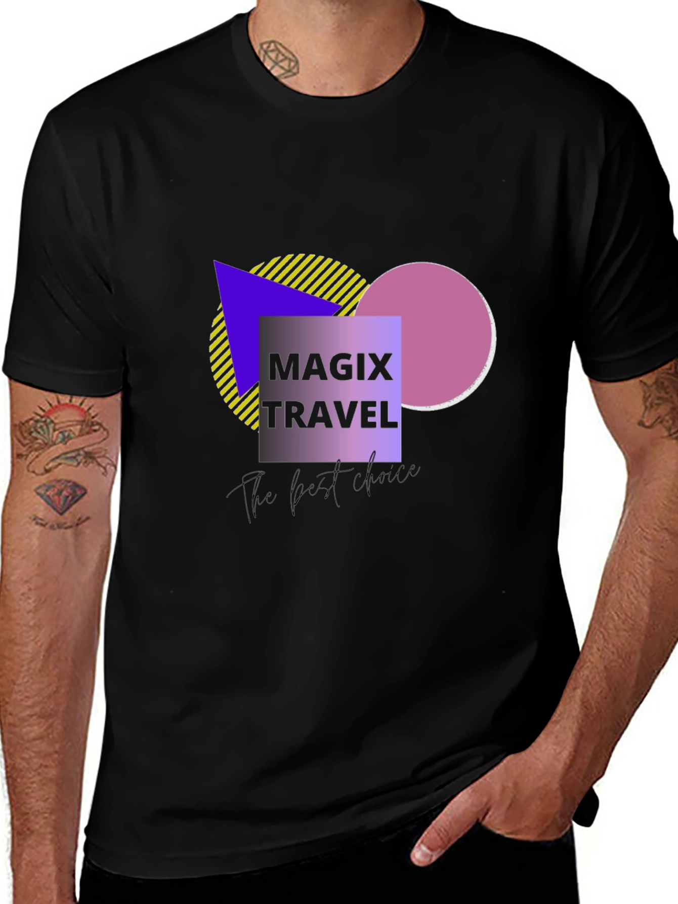 Magix Travel Graphic Tee - Retro Design