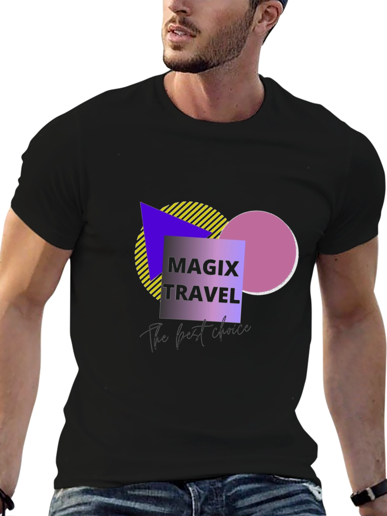 Magix Travel Graphic Tee - Retro Design