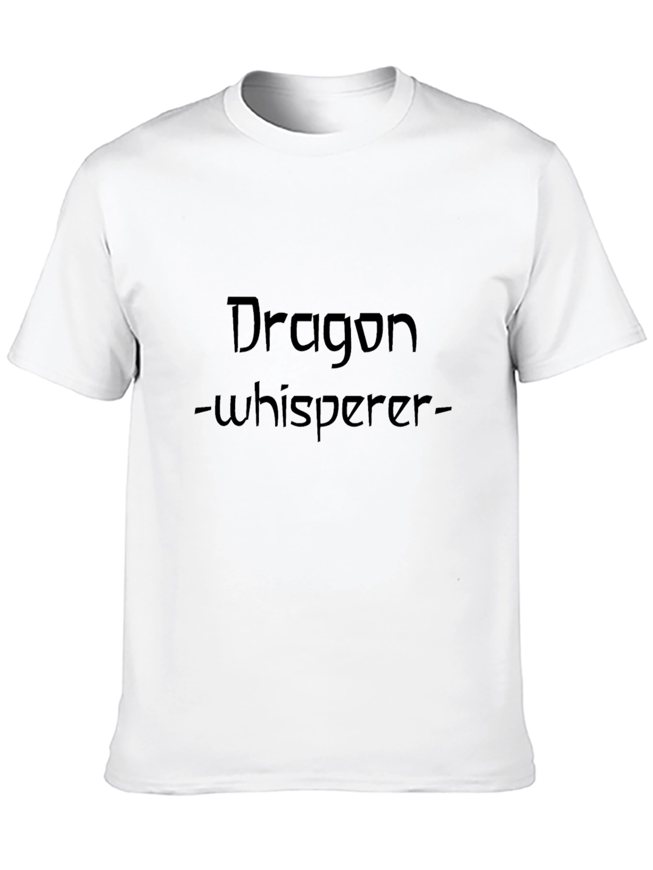 Dragon Whisperer Black Graphic Tee