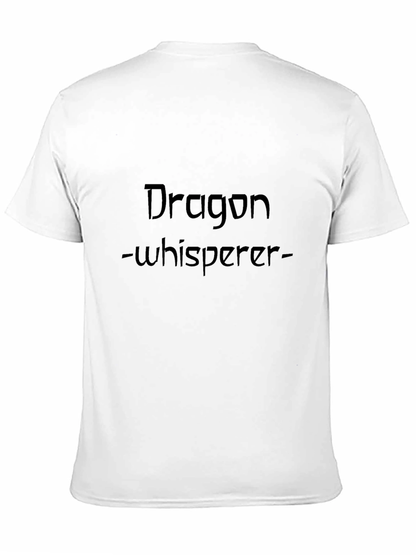 Dragon Whisperer Black Graphic Tee