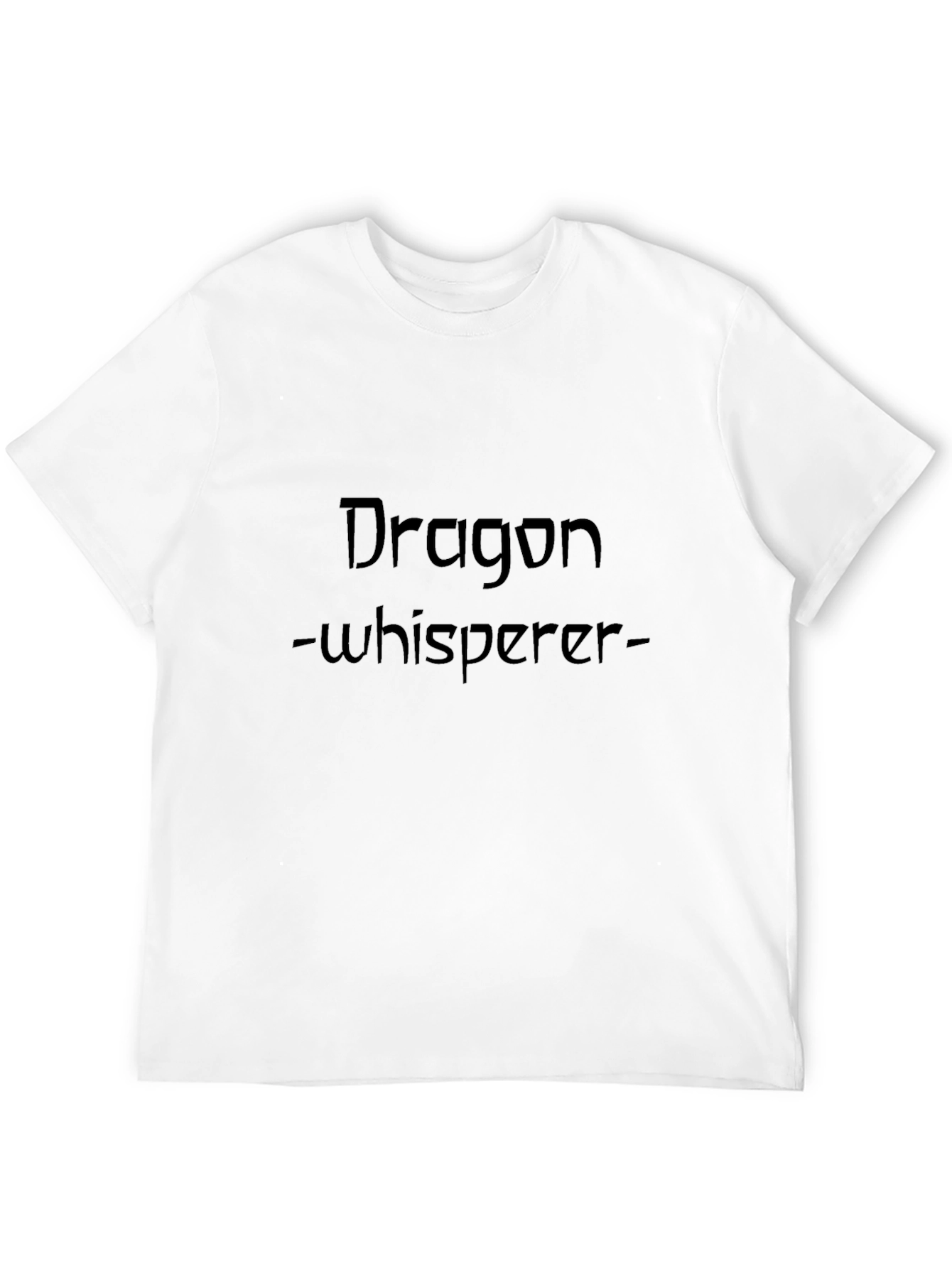 Dragon Whisperer Black Graphic Tee