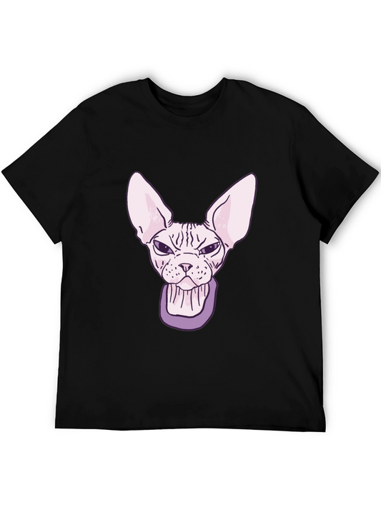 Sphynx Cat T-Shirt - Unique Graphic Tee for Cat Lovers