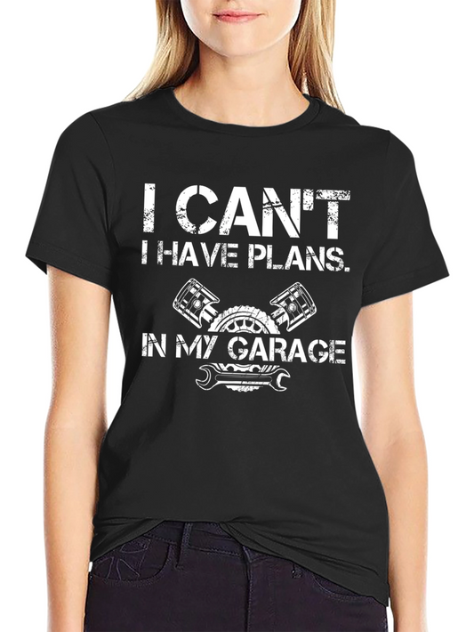 Garage Plans T-Shirt - Mechanic Gift