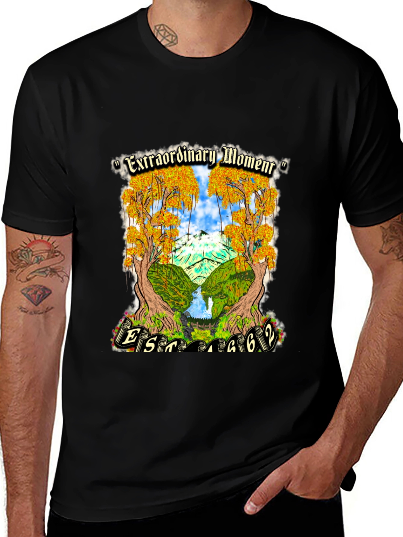 Extraordinary Moment Graphic T-Shirt